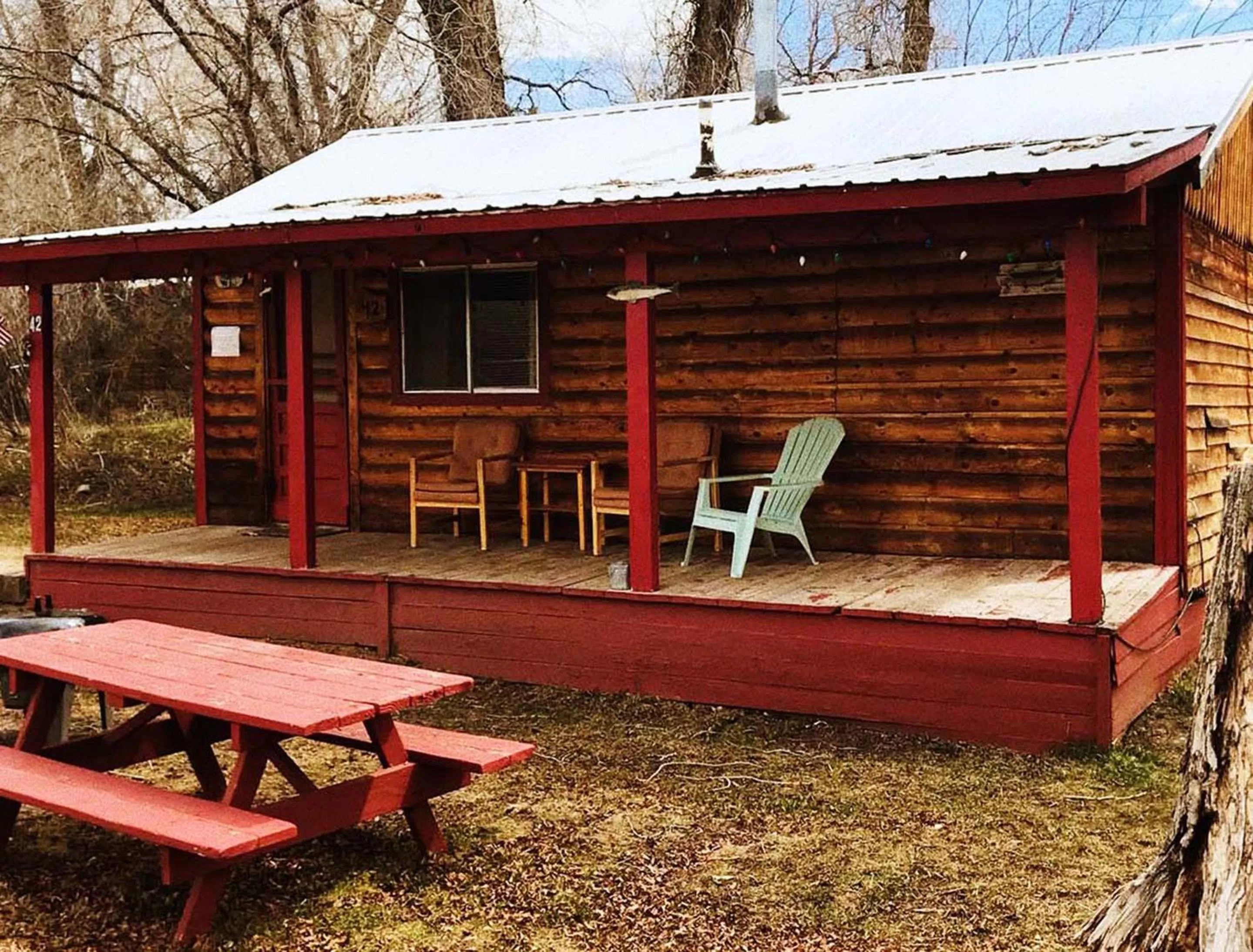 Patio in Elkhorn Lodge