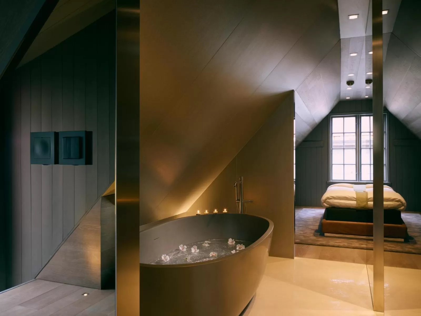 Bath, Bed in Tollboden Hotell - Unike Hoteller