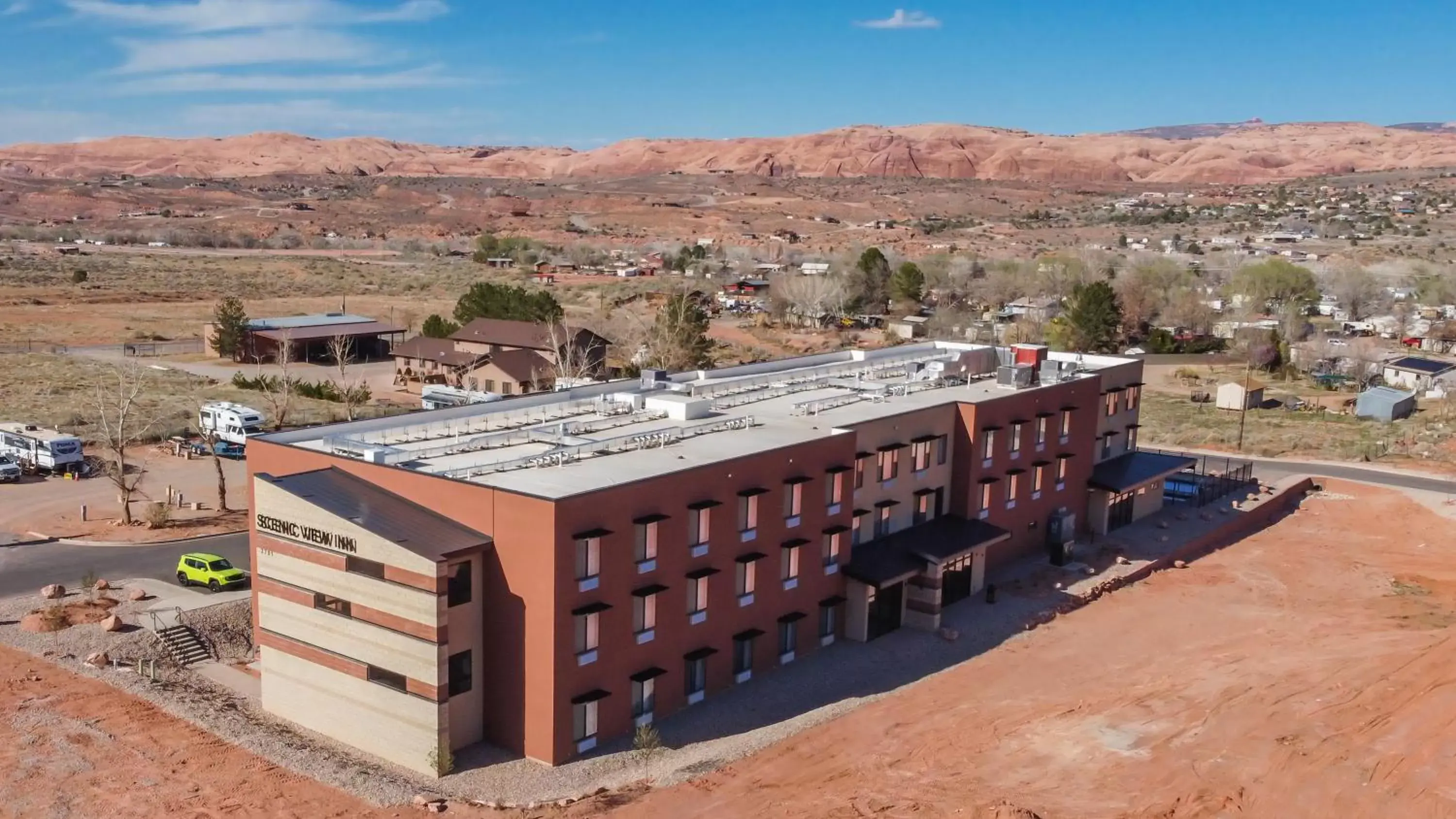 Property building in Scenic View Inn & Suites Moab