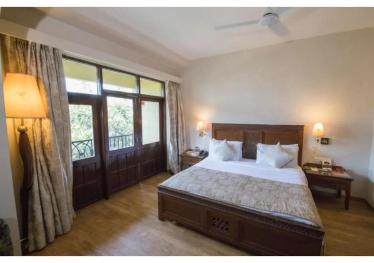 Bed in Neelam's The Grand Hotel Goa