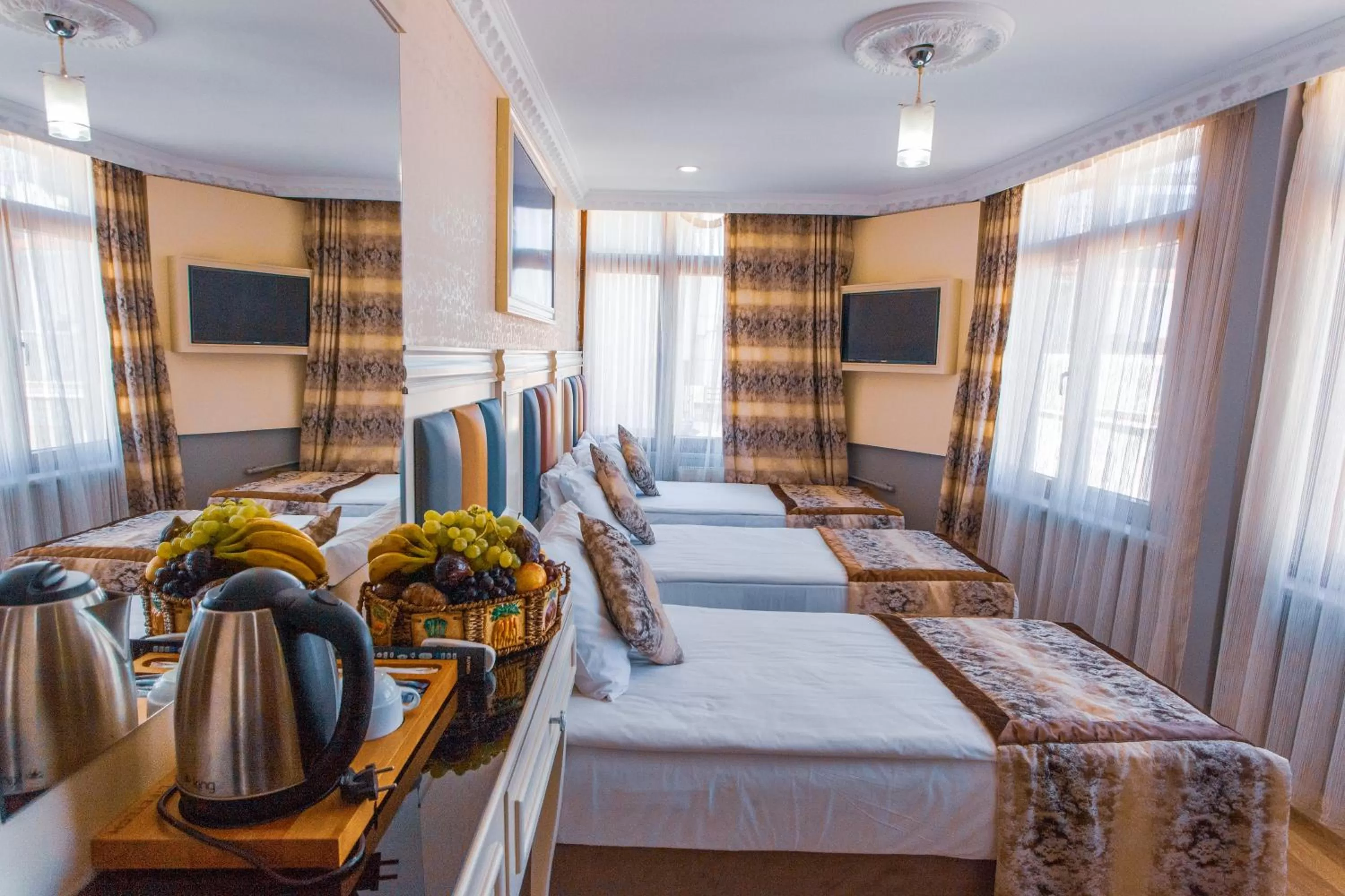 Bed in Best Nobel Hotel