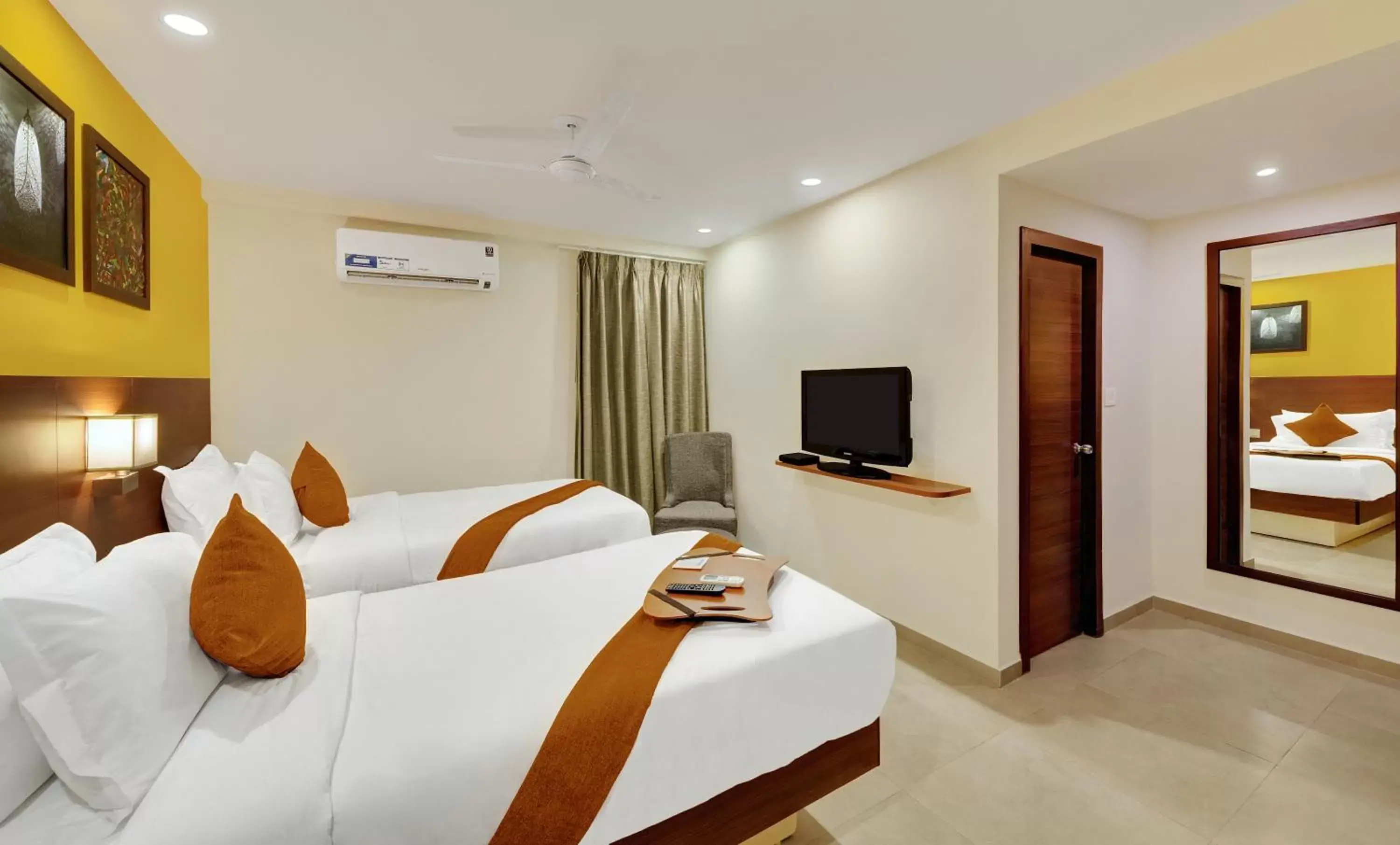 Bed in Best Western Alkapuri