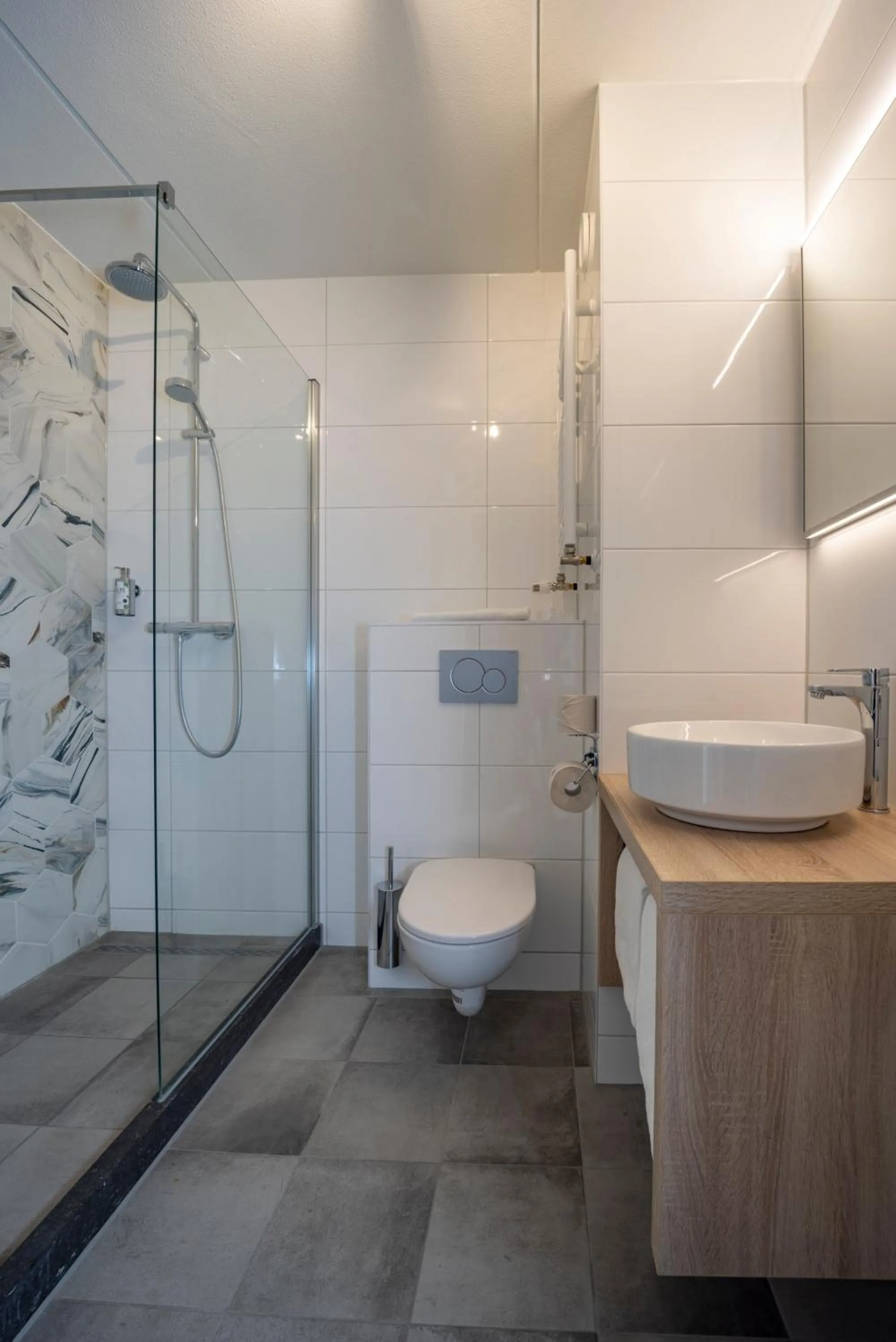 Bathroom in Fletcher Hotel Restaurant Zeeduin