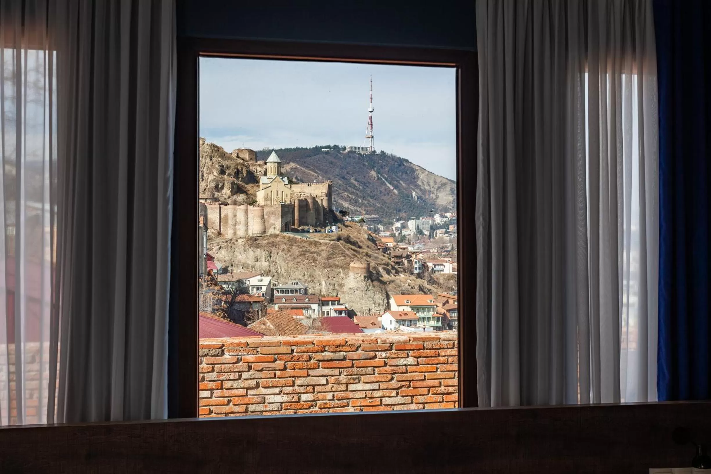 Mountain View in Old Tbilisi Terrace
