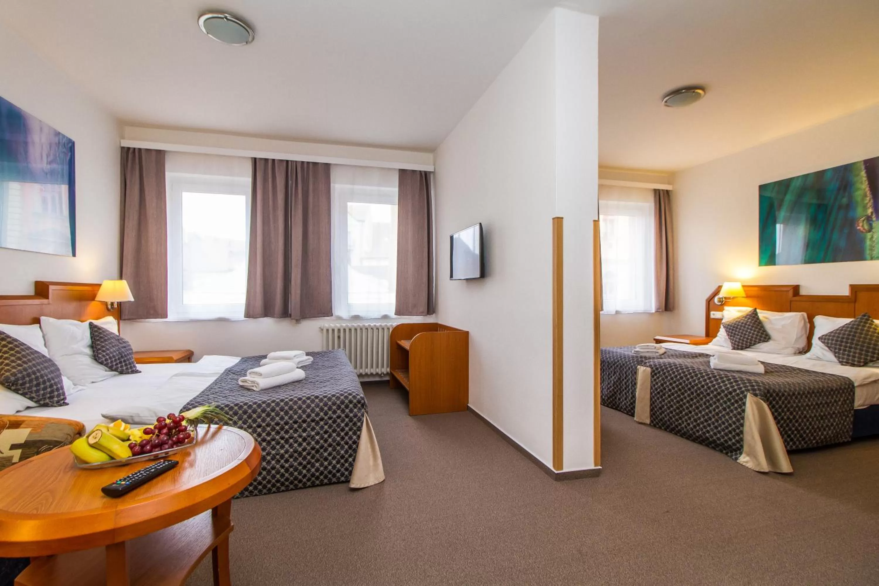 TV and multimedia, Bed in LH Hotel Mědínek Old Town