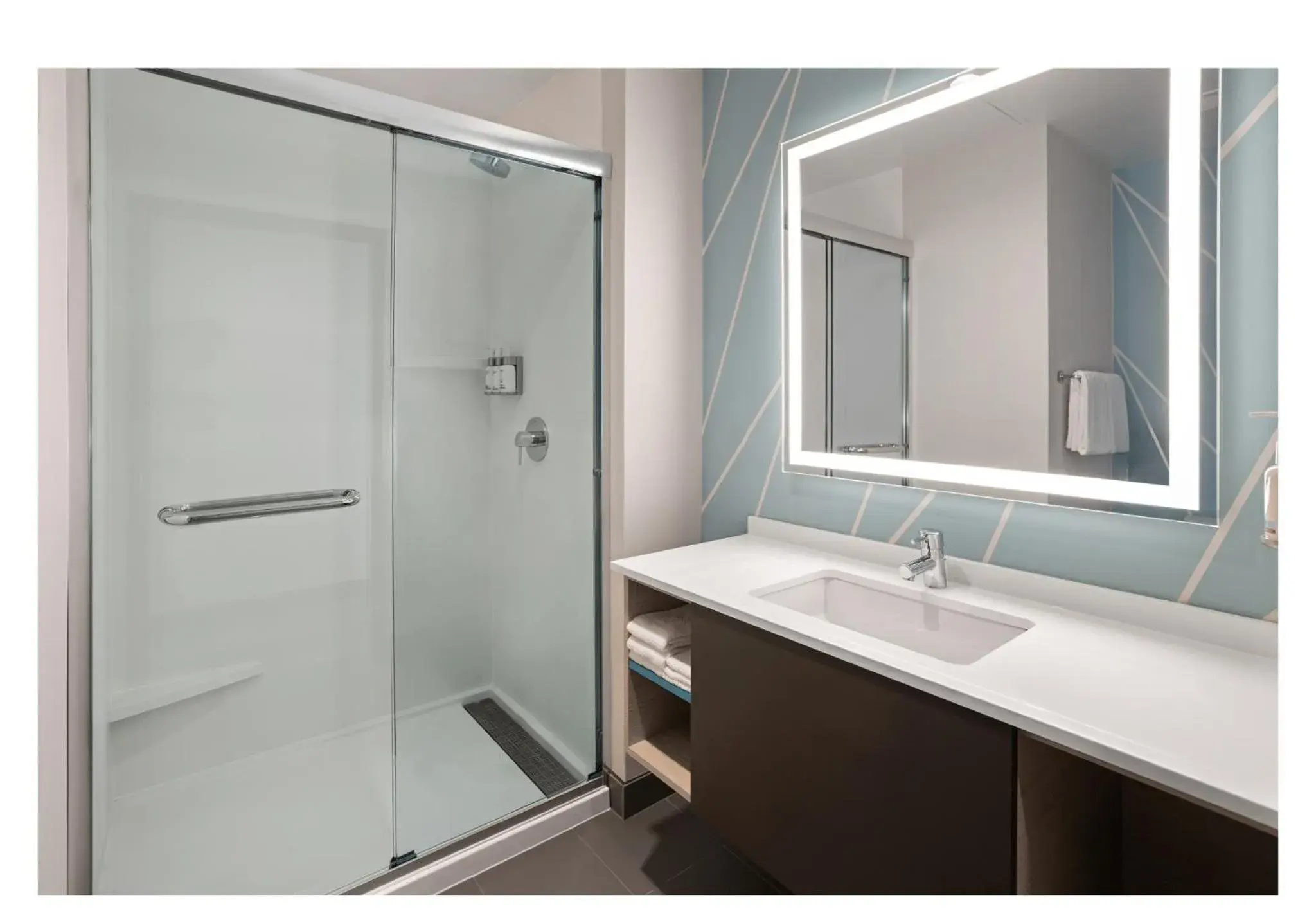 Bathroom in avid hotels - Brooklyn Dyker Heights, an IHG Hotel-BRAND NEW