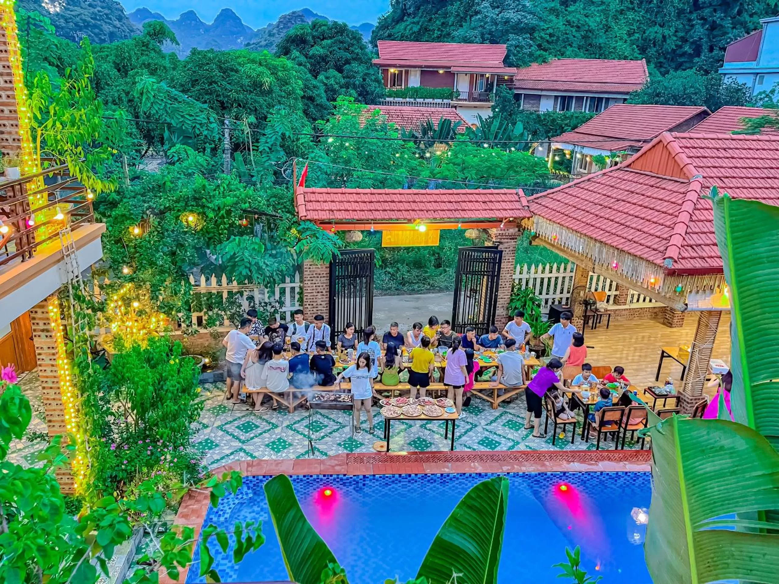 Pool View in Cosiana Homestay