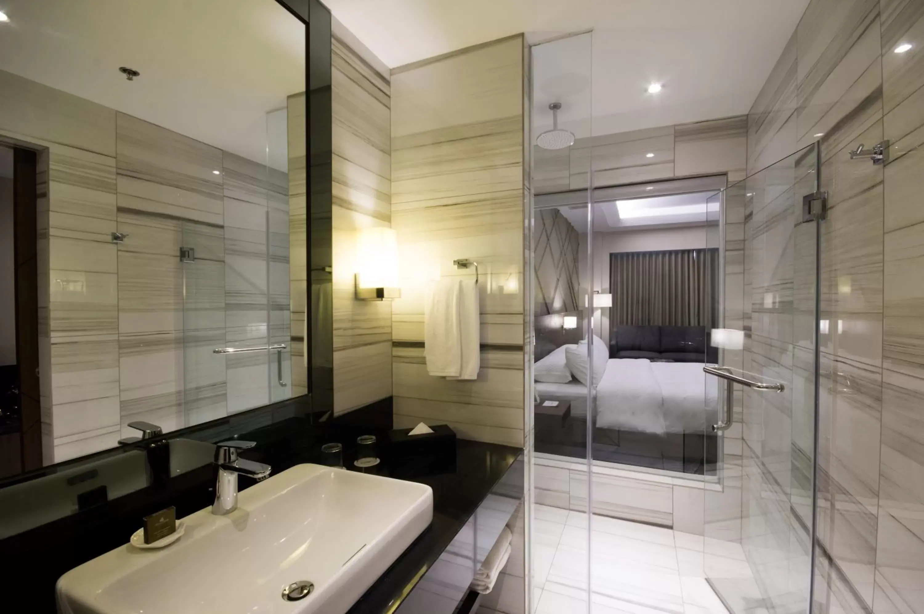 Shower, Bathroom in Luxent Hotel