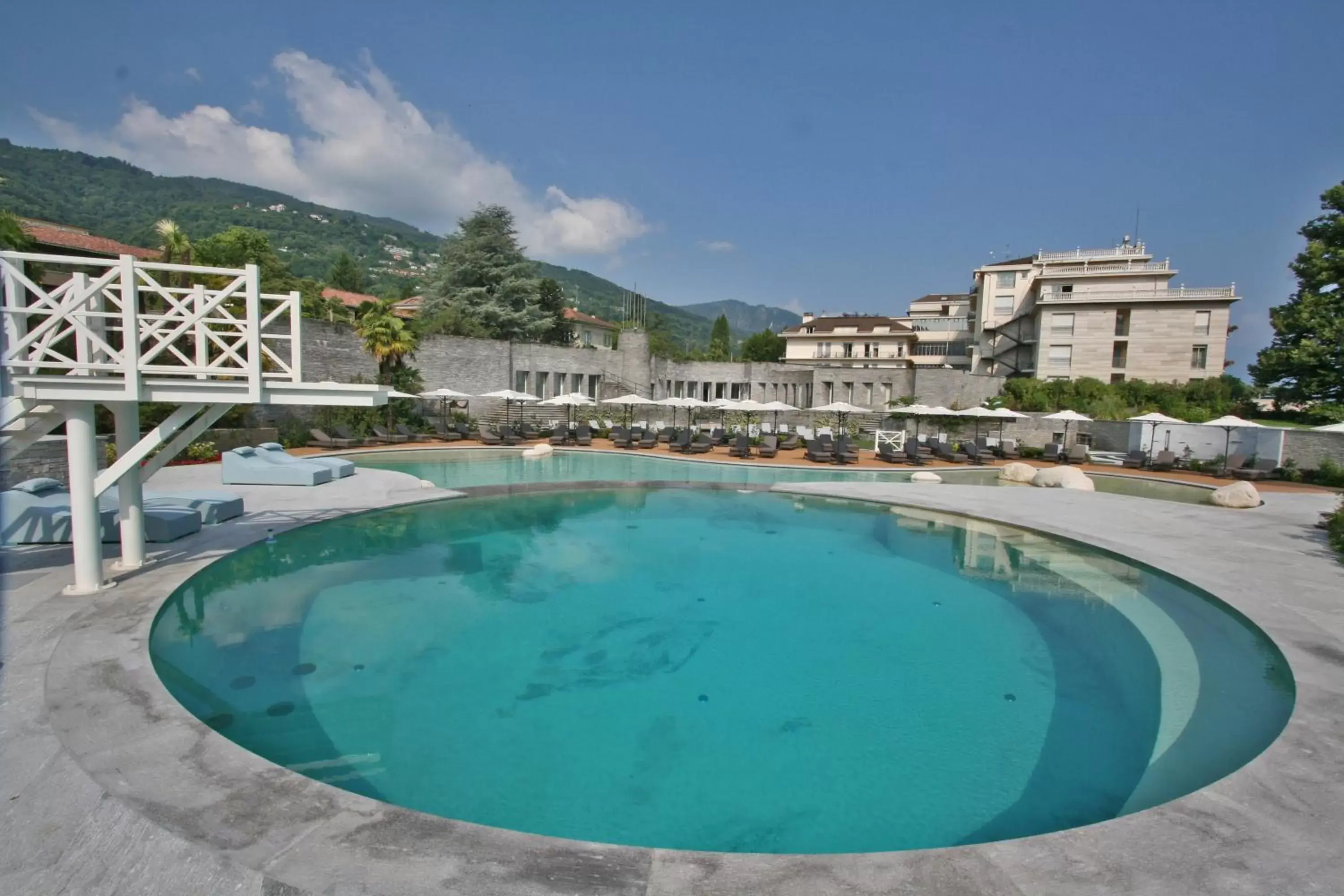 Pool view, Swimming Pool in Grand Hotel des Iles Borromées & SPA