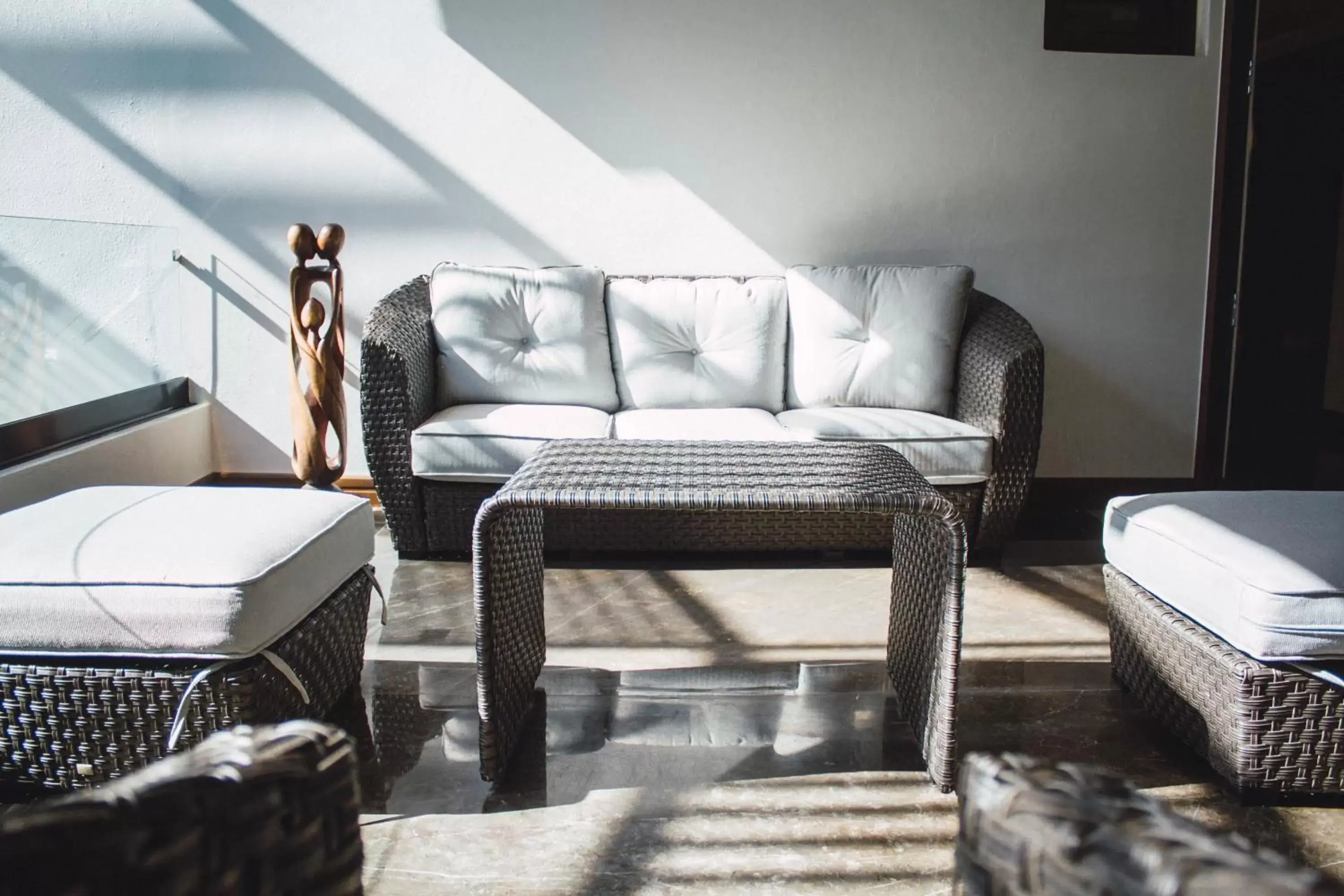 Balcony/Terrace, Seating Area in Casa San Miguel Hotel Boutique y Spa