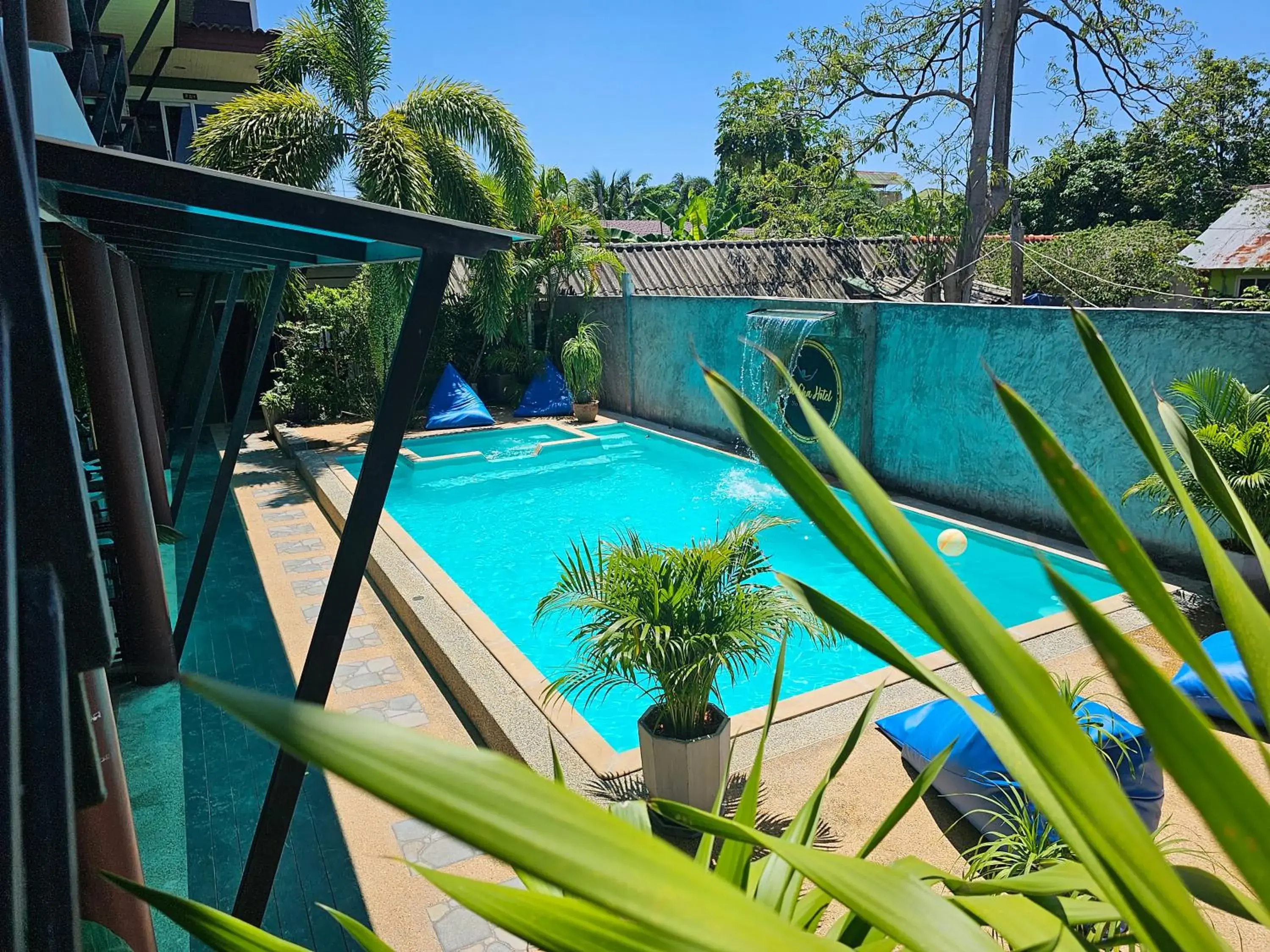 Pool View in Cha-Cha Hotel