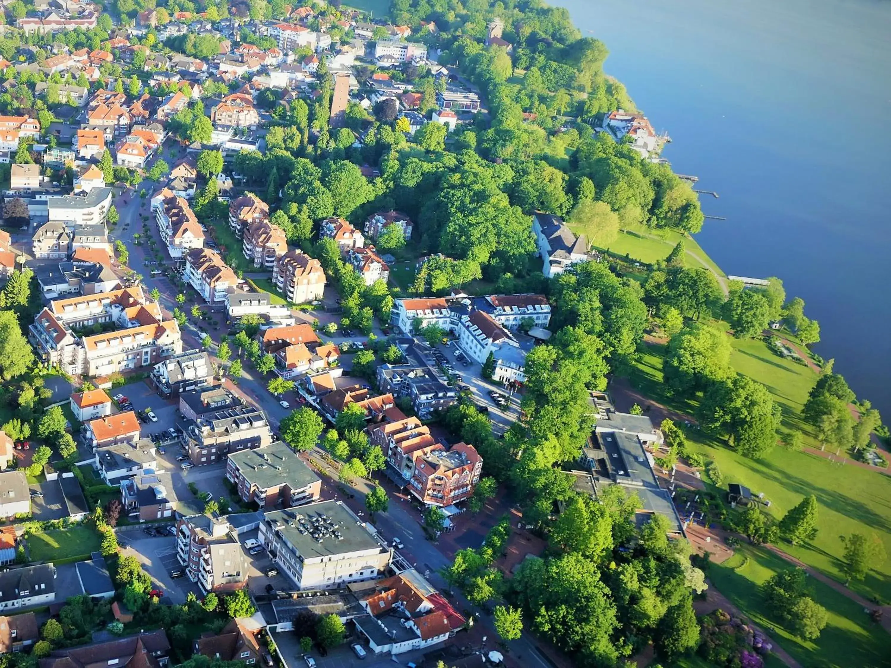 Bird's eye view, Bird's-eye View in Haus am Meer Hotel