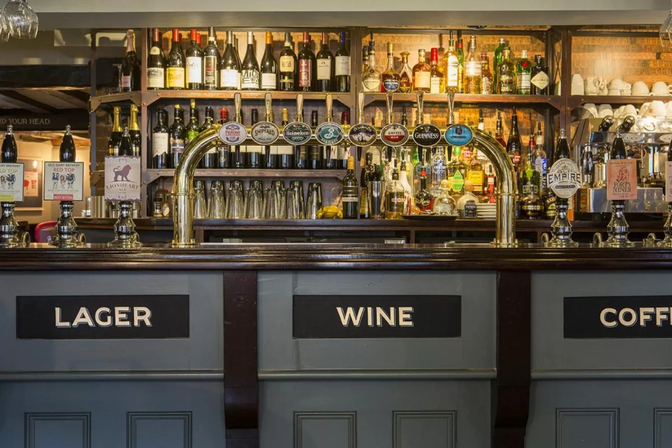 Lounge or bar in The White Lion