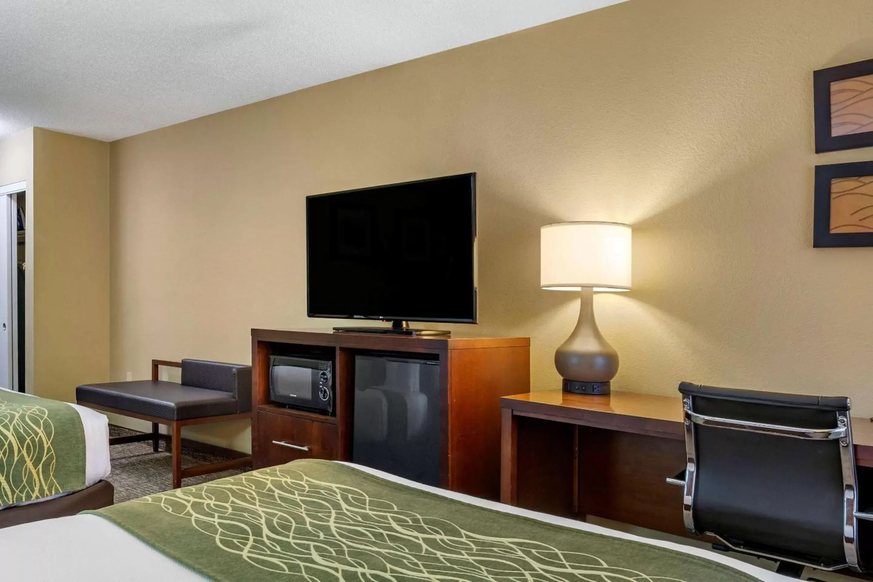 Photo of the whole room, TV/Entertainment Center in Comfort Inn Apex - Holly Springs