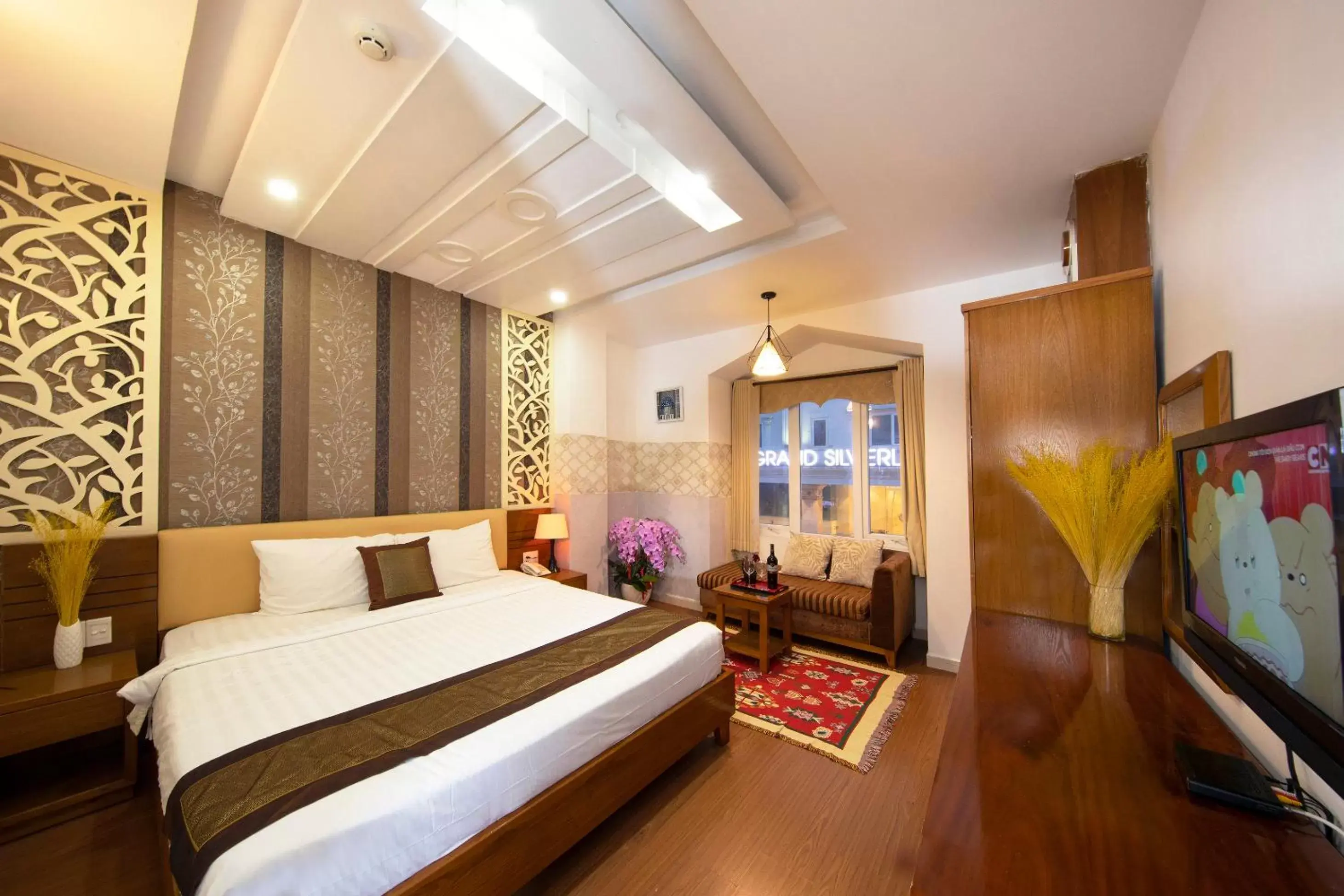 Bedroom in Vilion Boutique Hotel Ben Thanh
