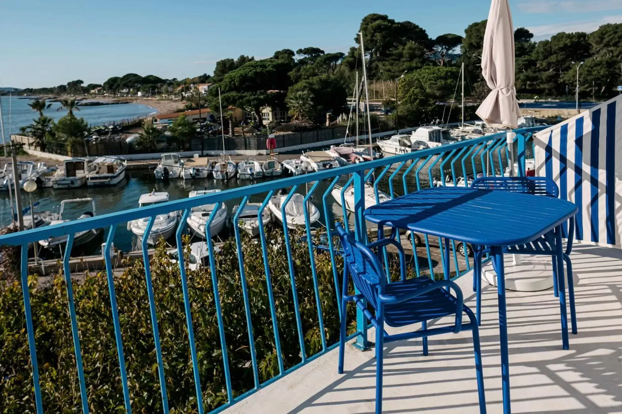 Balcony/Terrace in Hôtel La Reine Jane