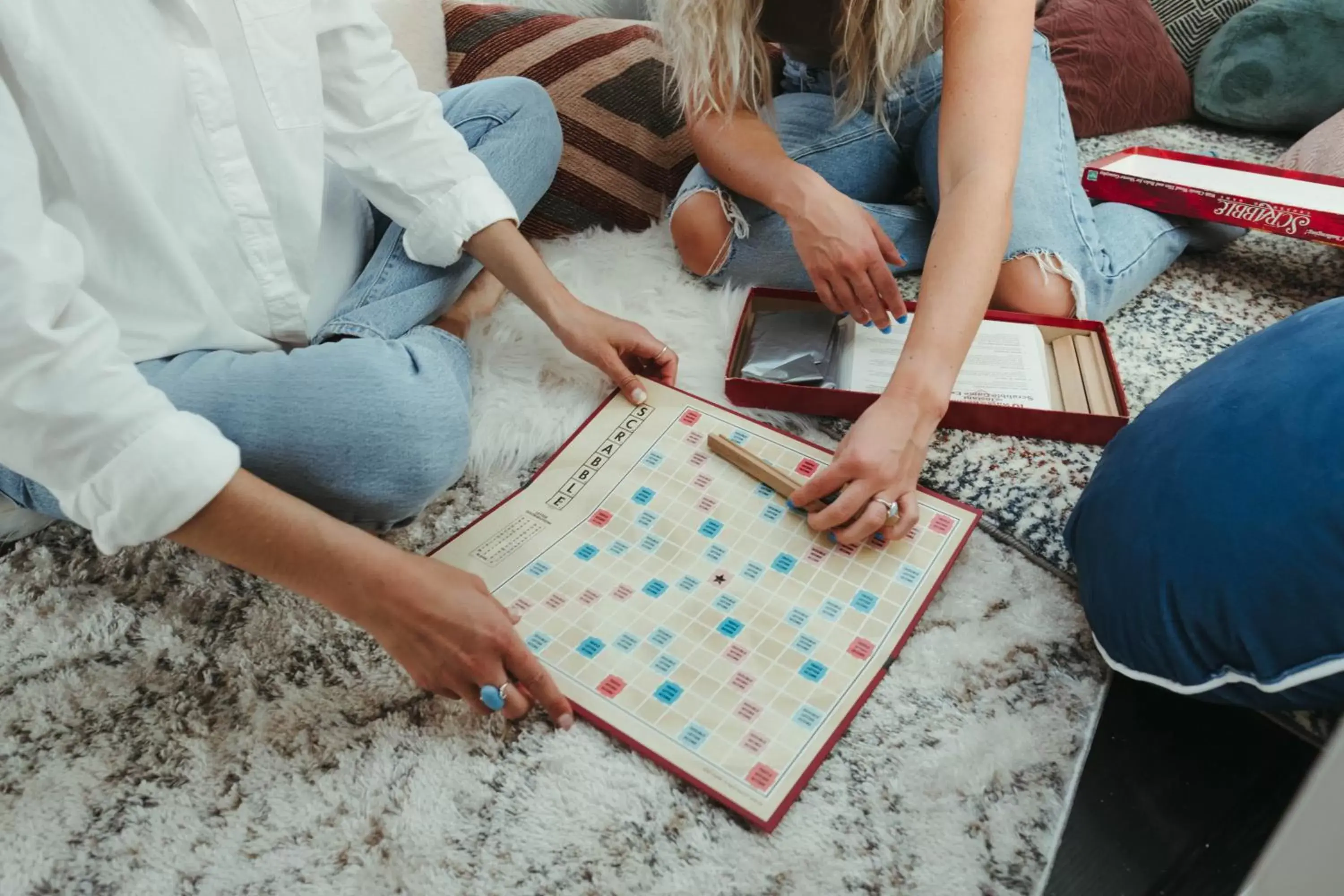 People in Ironwood Grove, Tiny House Hotel