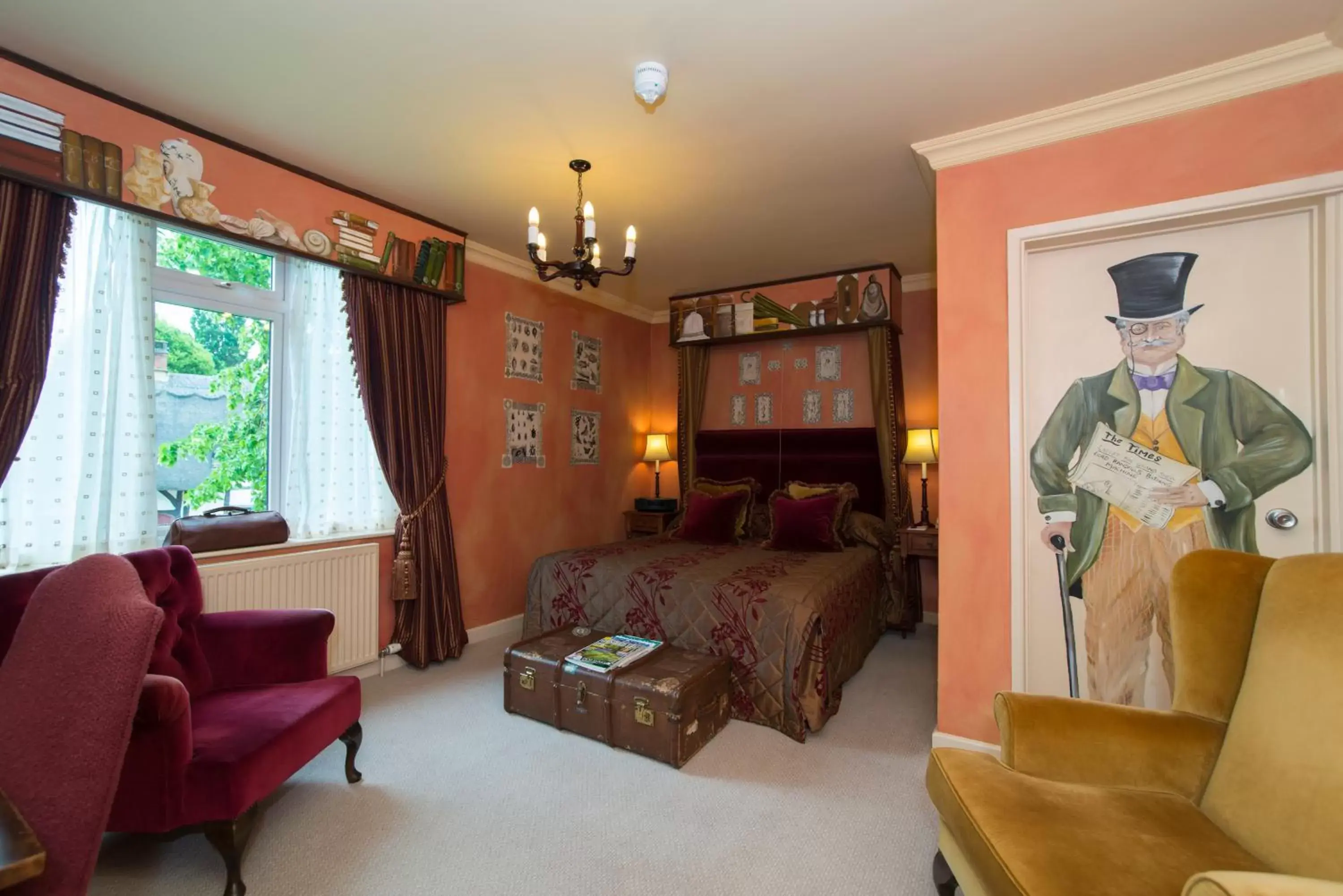 Bedroom, Seating Area in Three Ways House Hotel