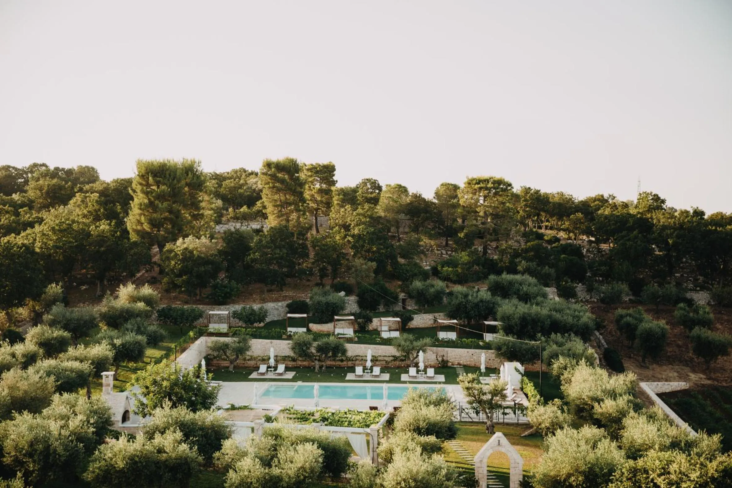 Pool view in Ottolire Resort