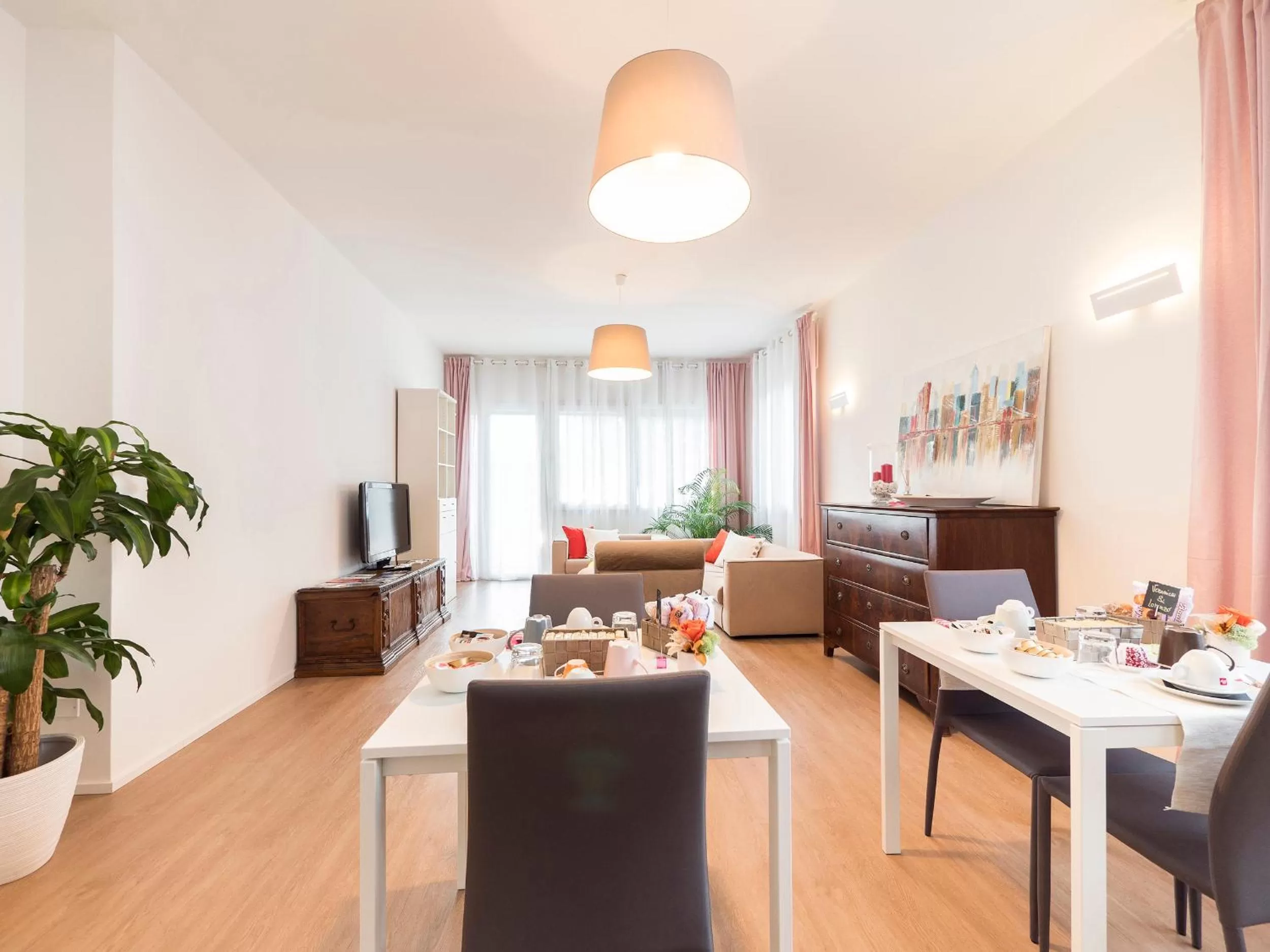 Seating area in Villa Due Giardini