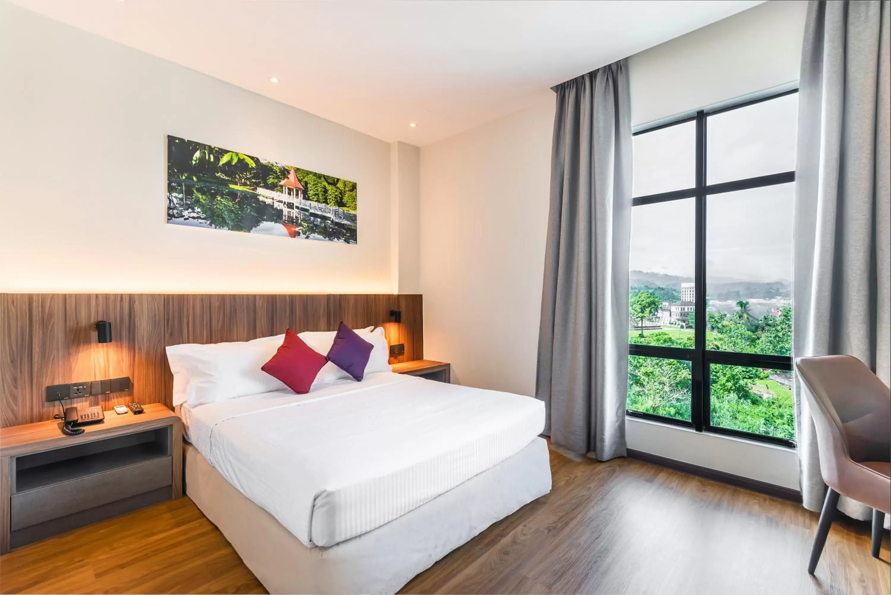 Bed in Flemington Hotel Bed in Flemington Hotel