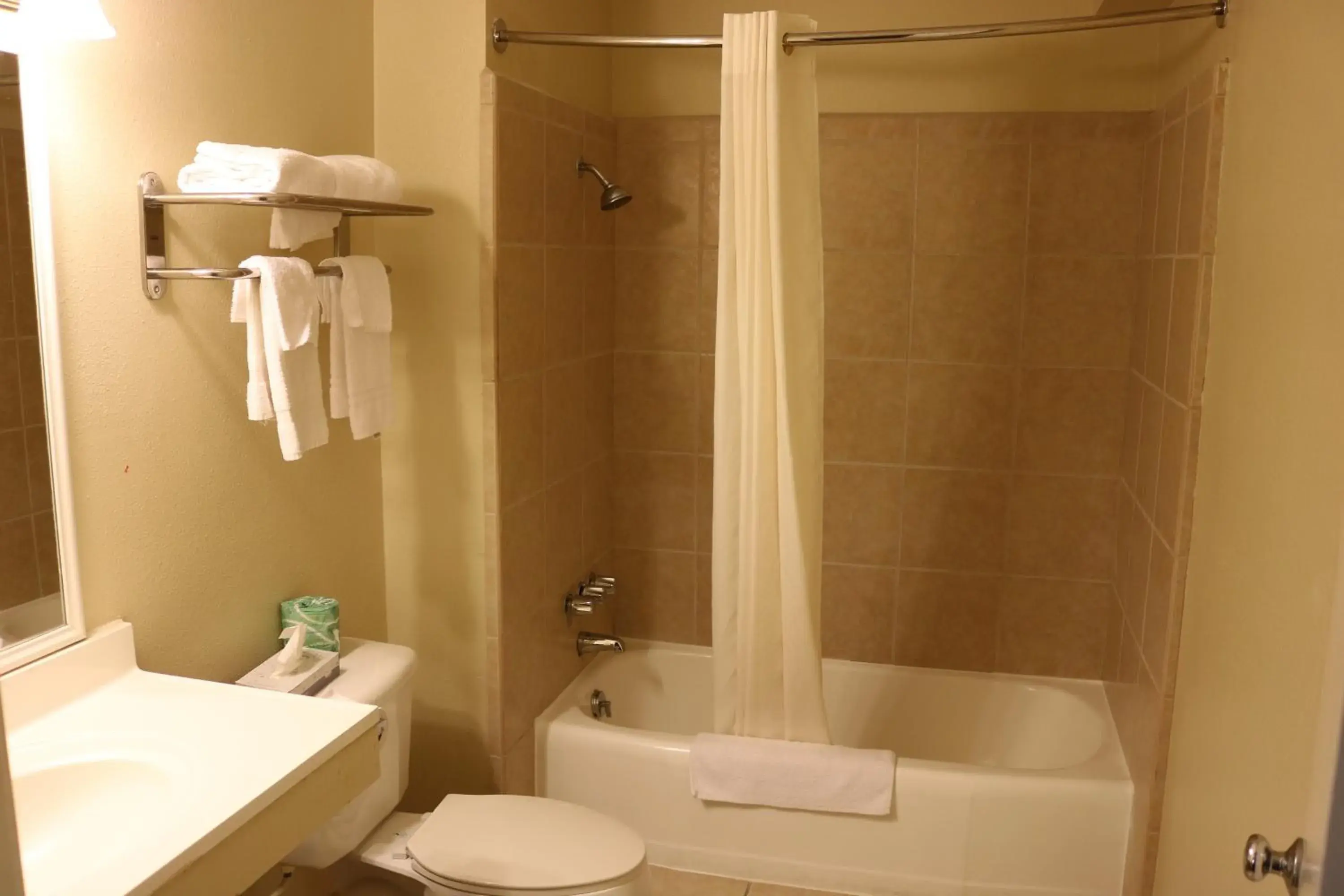Bathroom in Americas Best Value Inn Giddings