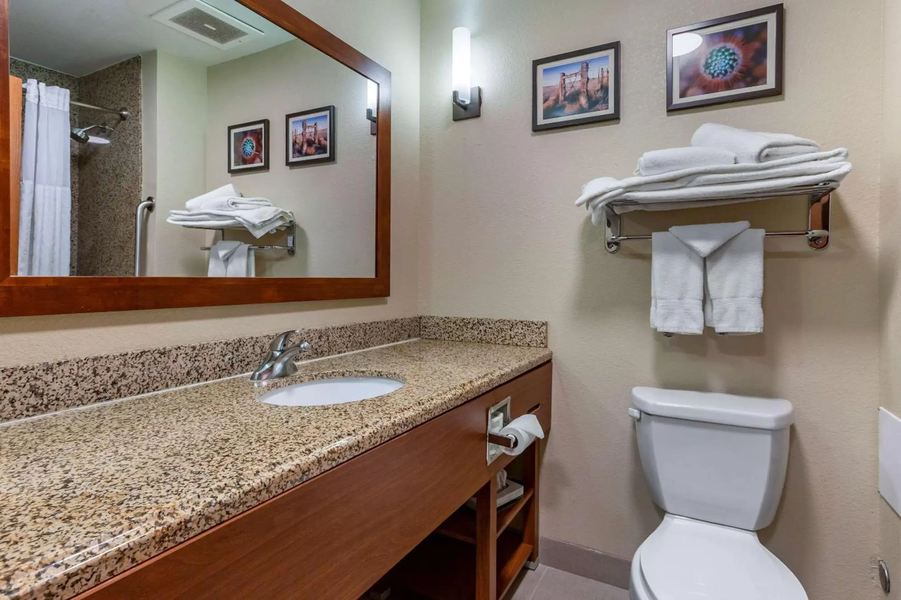 Photo of the whole room, Bathroom in Comfort Suites Hobbs