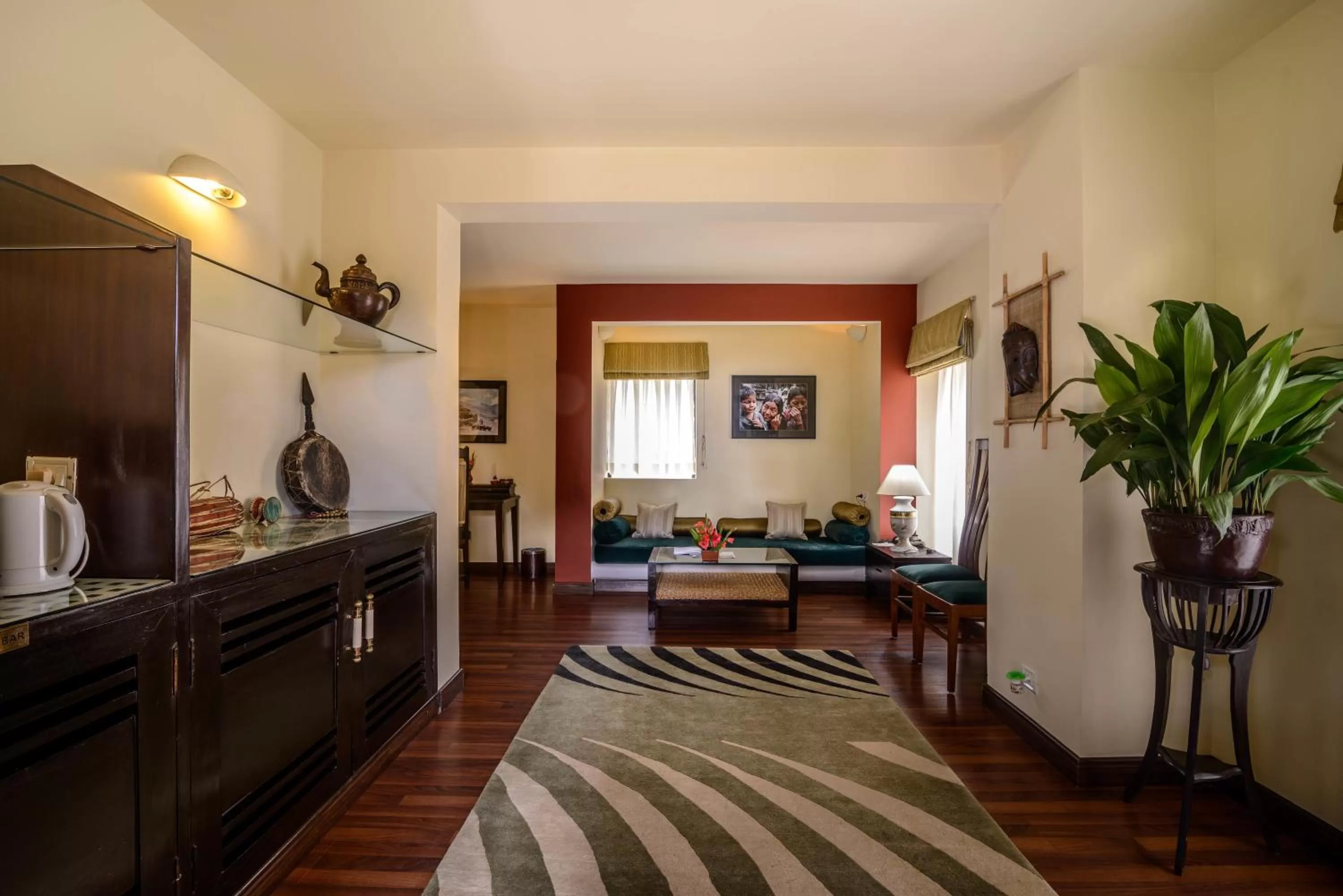 Shower in Gokarna Forest Resort Kathmandu