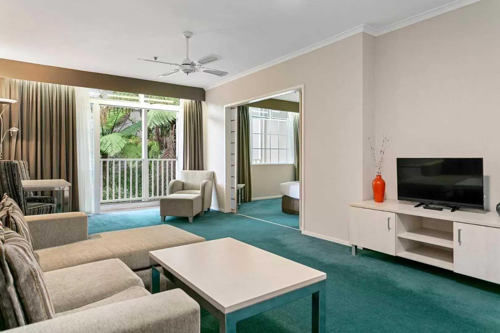 Living room in Wairakei Resort Taupo