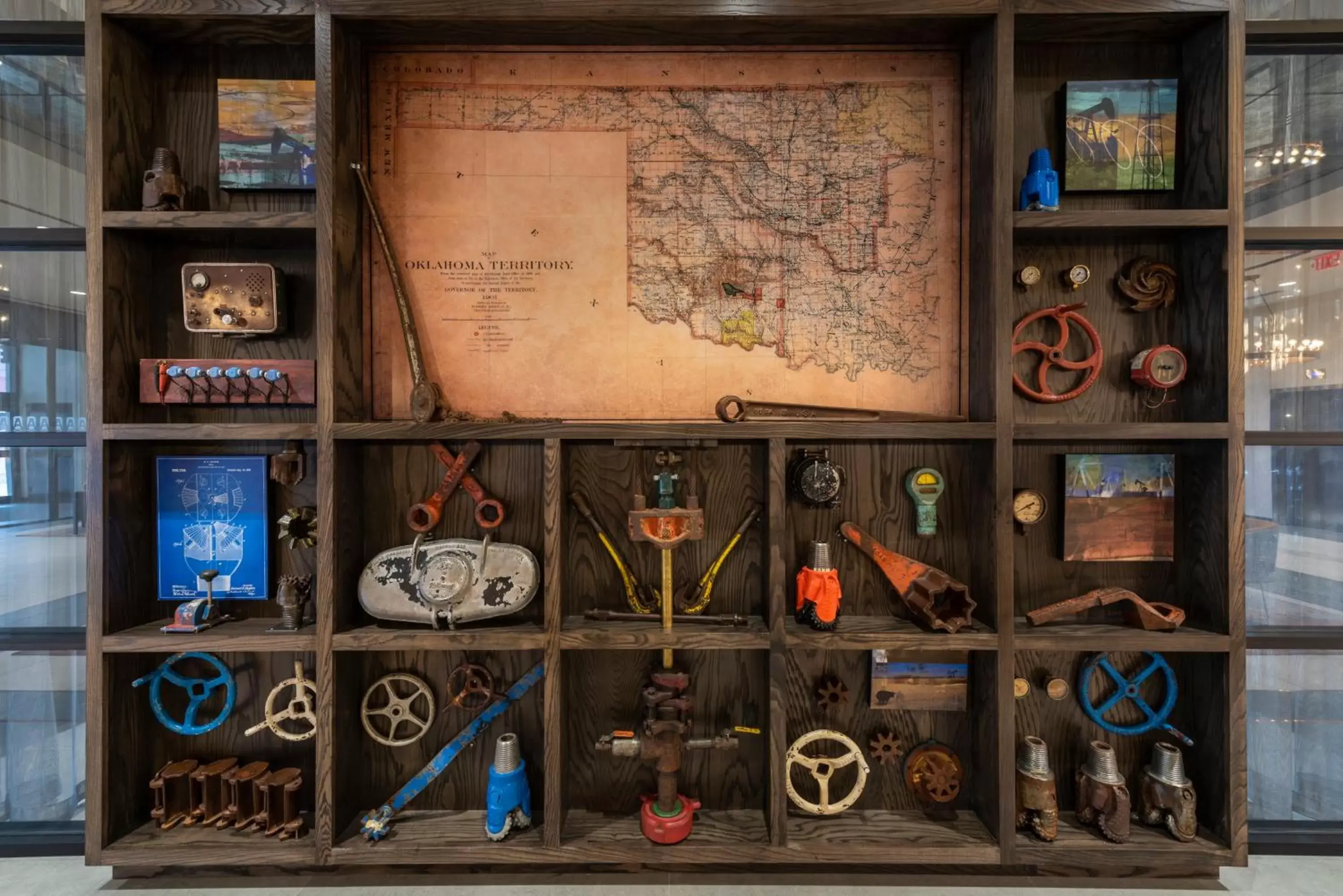 Lobby or reception in Hotel Indigo Tulsa DWTN/Entertainment Area Lobby or reception in Hotel Indigo Tulsa DWTN/Entertainment Area