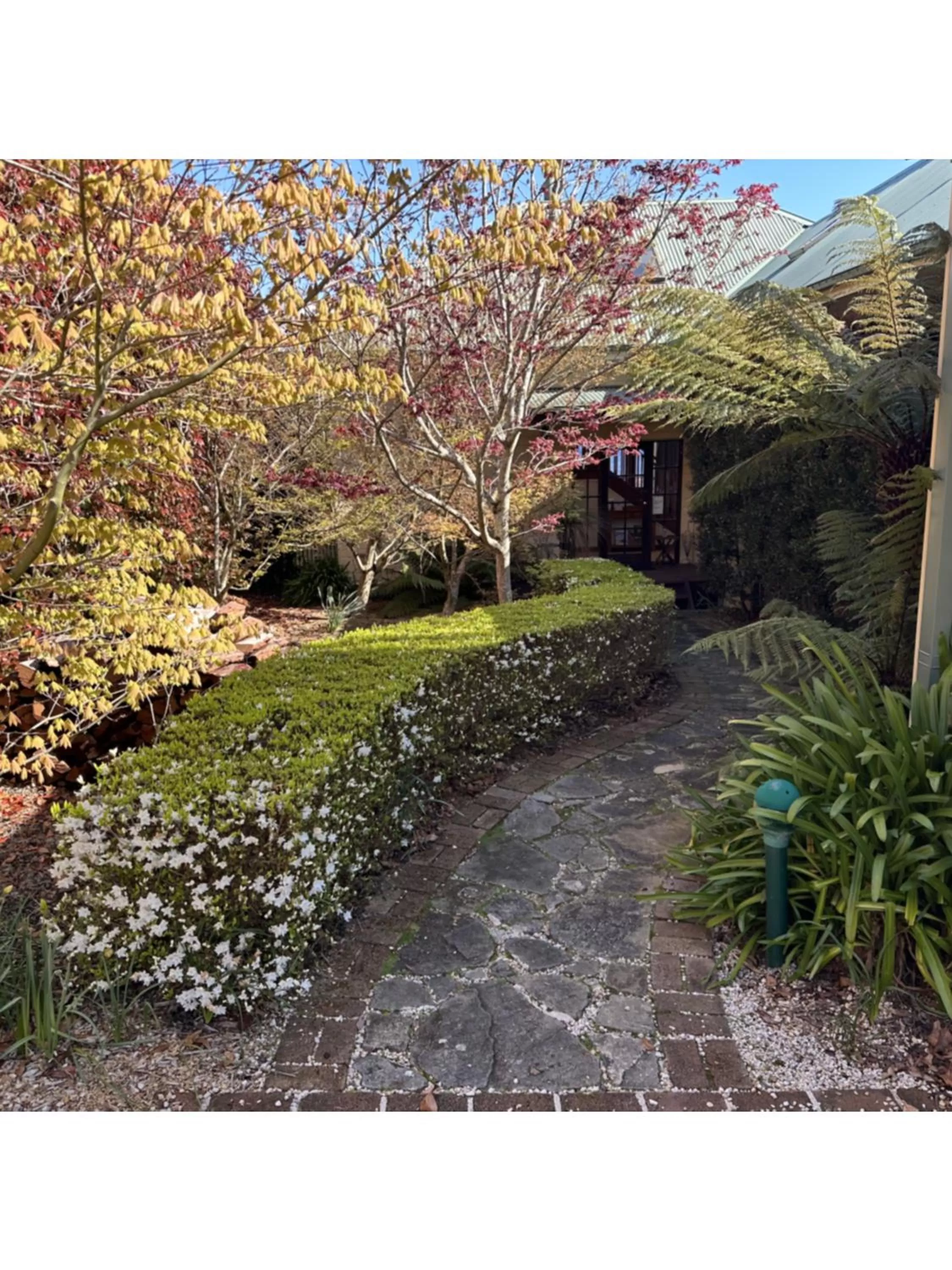 Garden in Valley of the Waters B&B