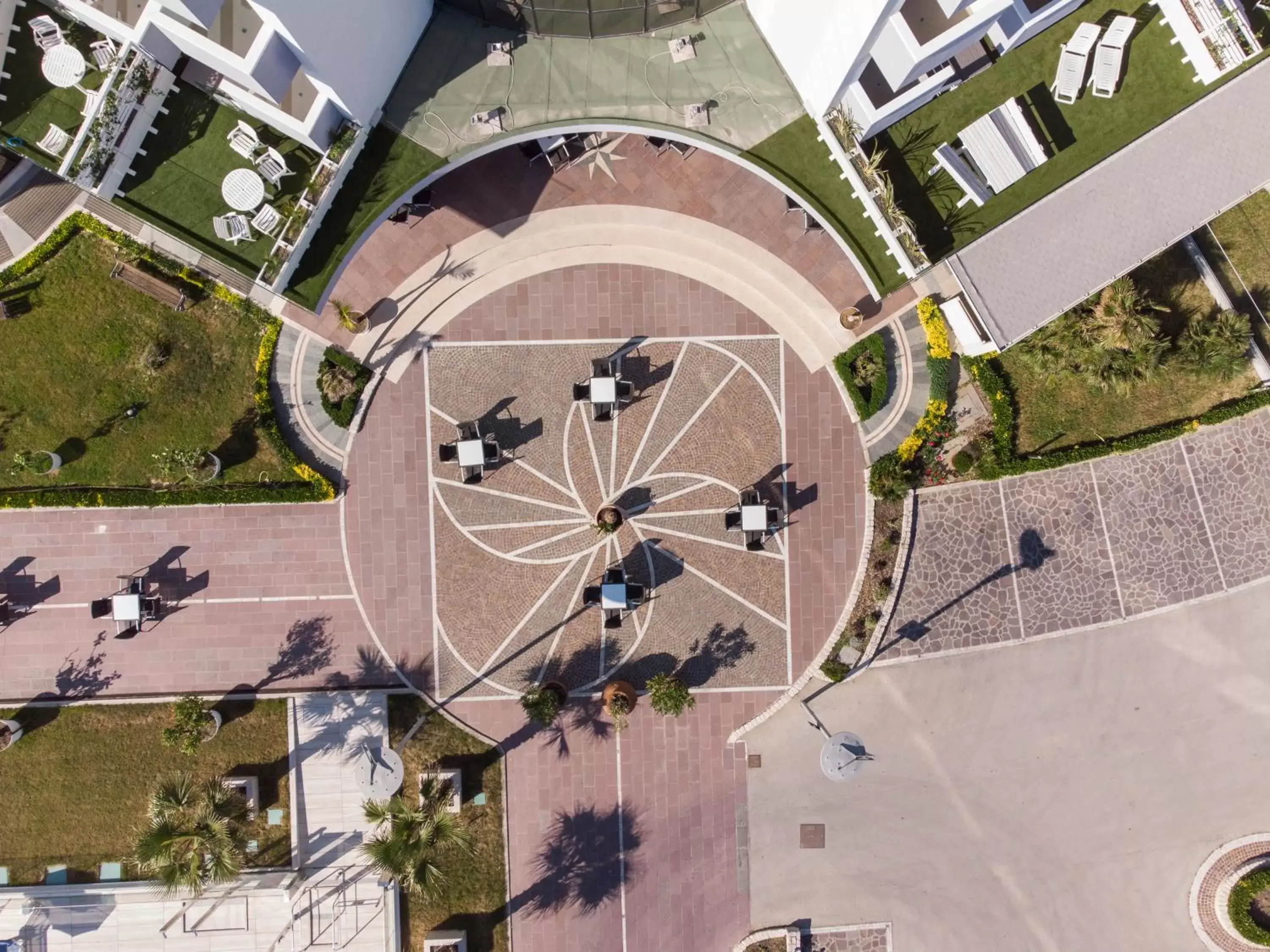 Bird's-eye View in Hotel Residence Imperial