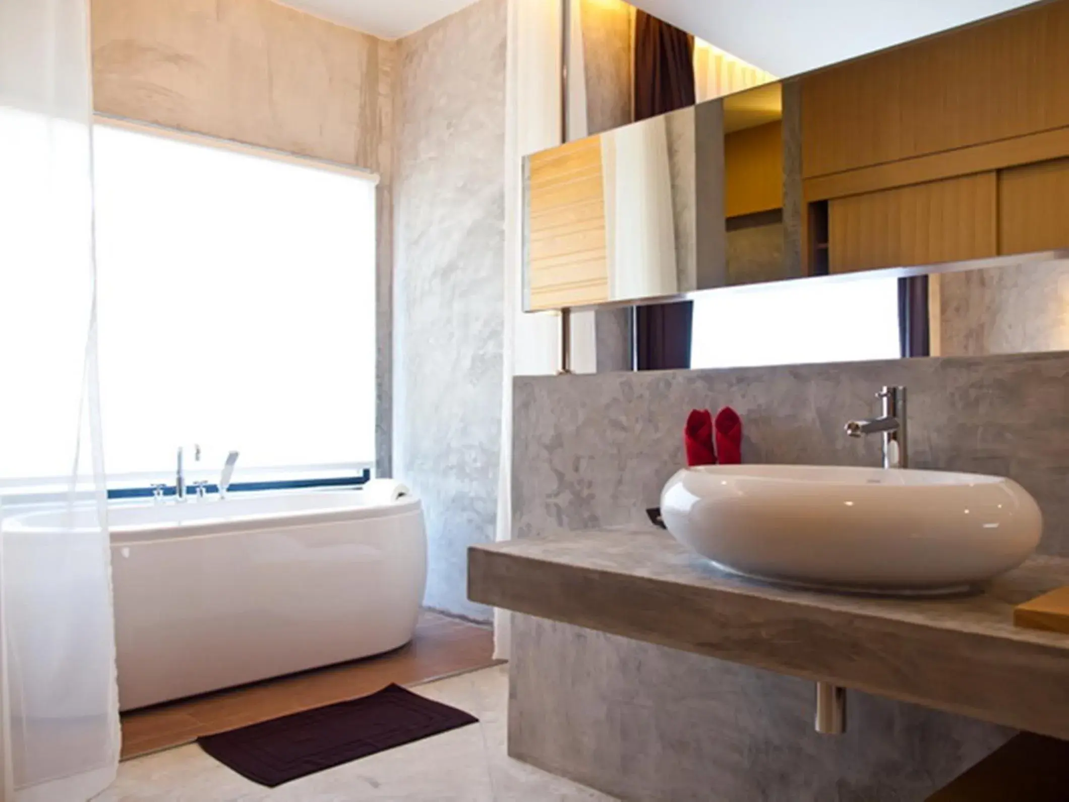 Bathroom in The Now Hotel - SHA Extra Plus