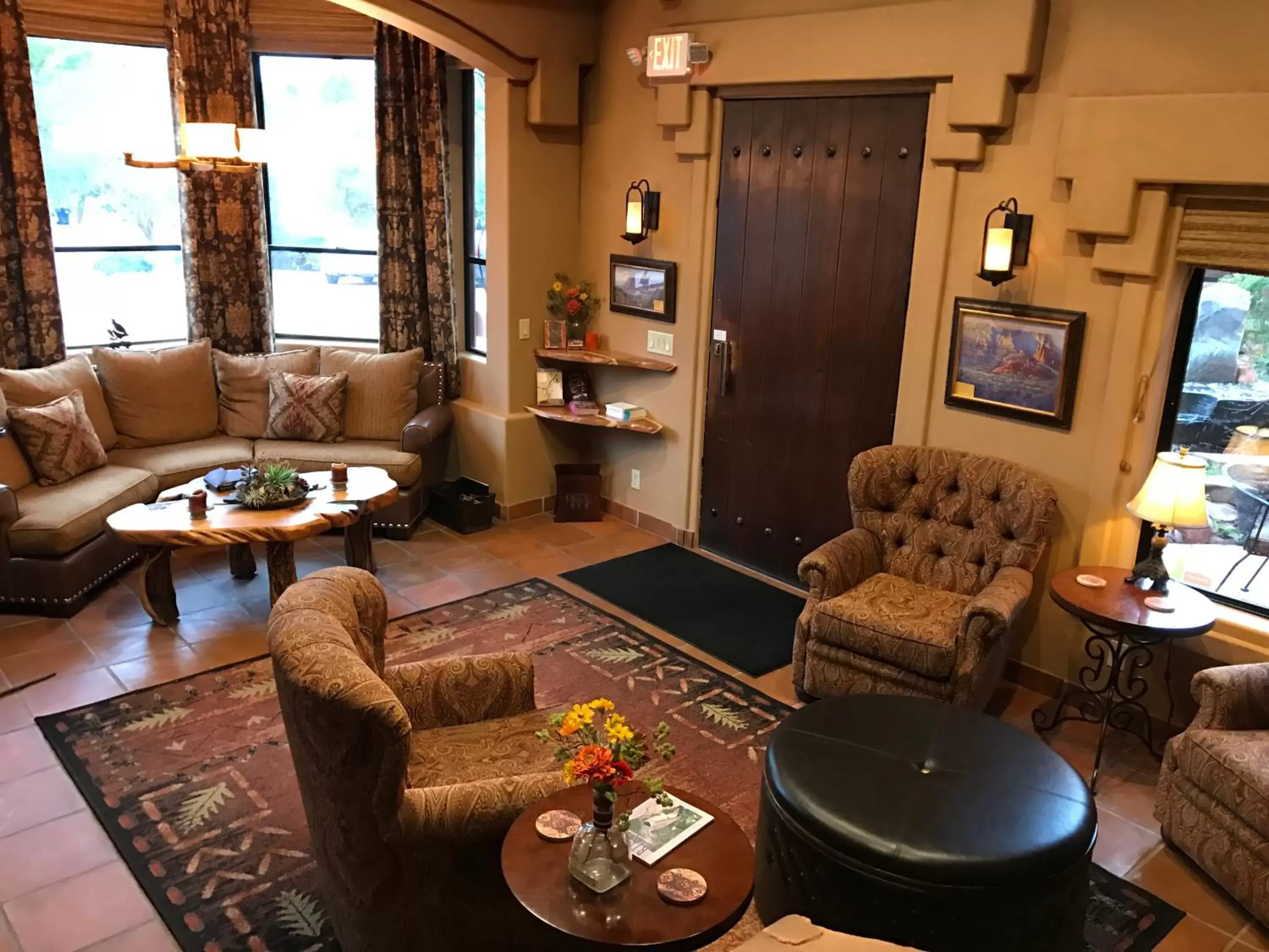 Lobby or reception, Seating Area in Casa Sedona Inn