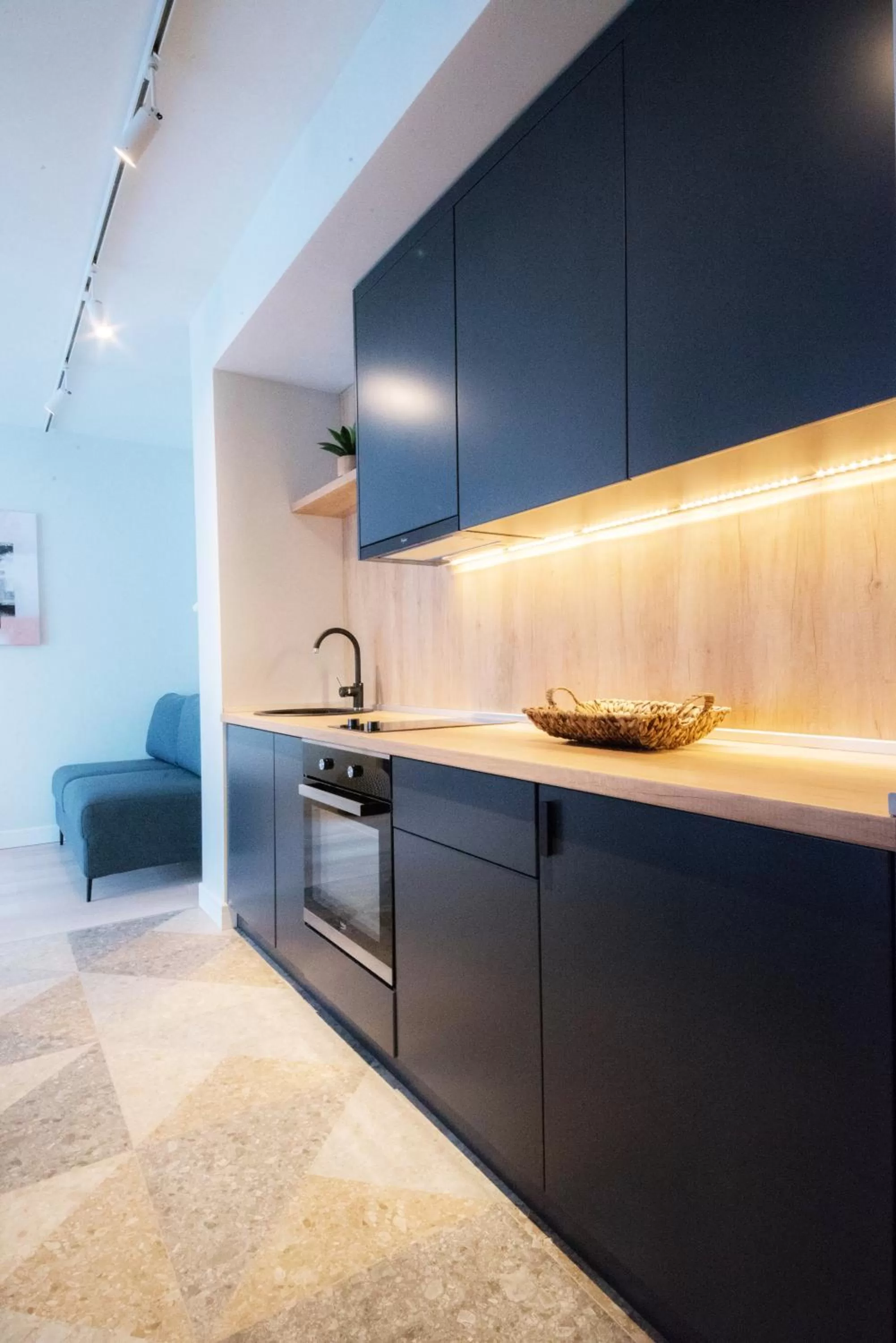 Kitchen or kitchenette in Biador Apartments