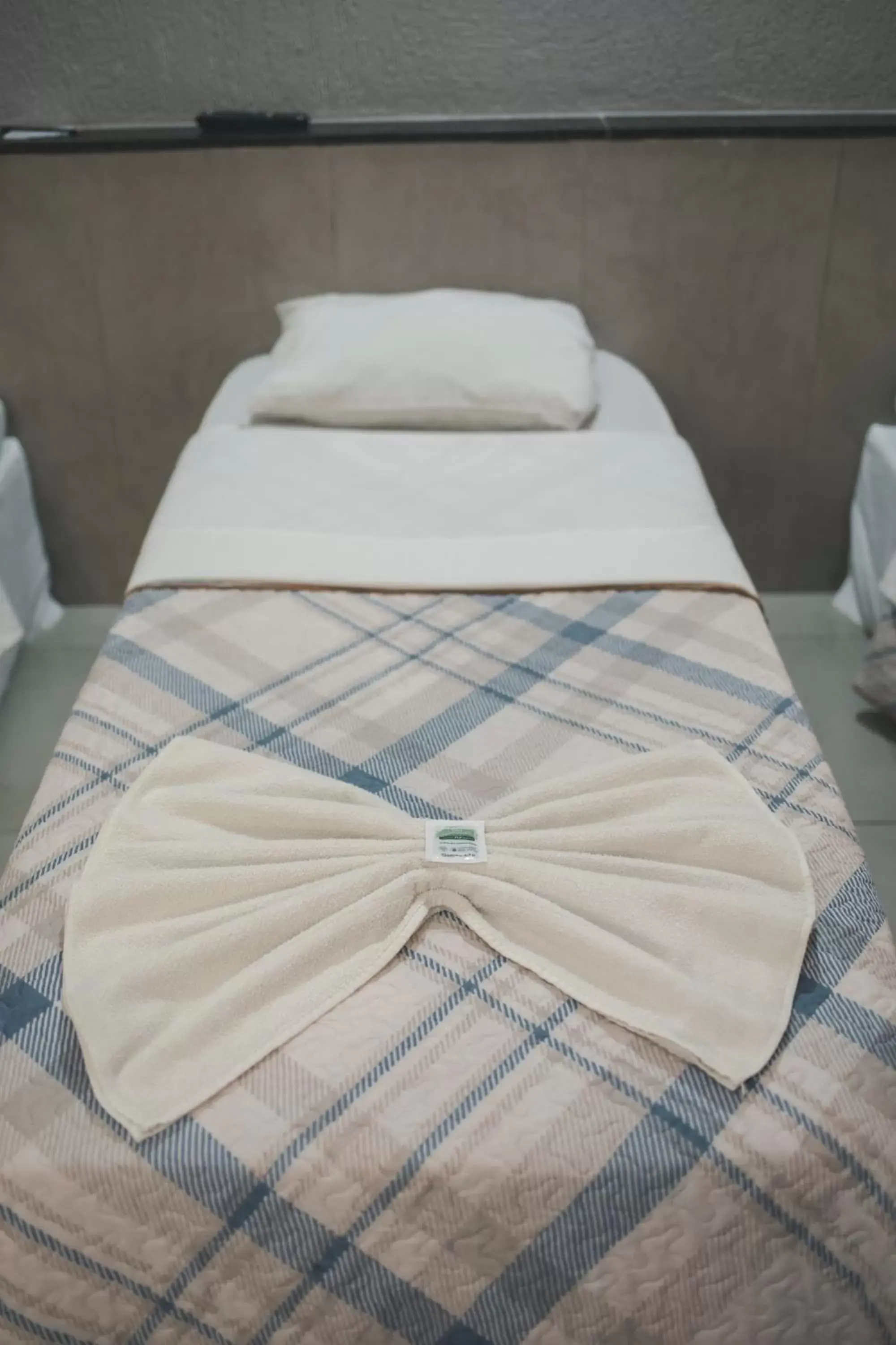 Bed in Hotel Plage Bed in Hotel Plage