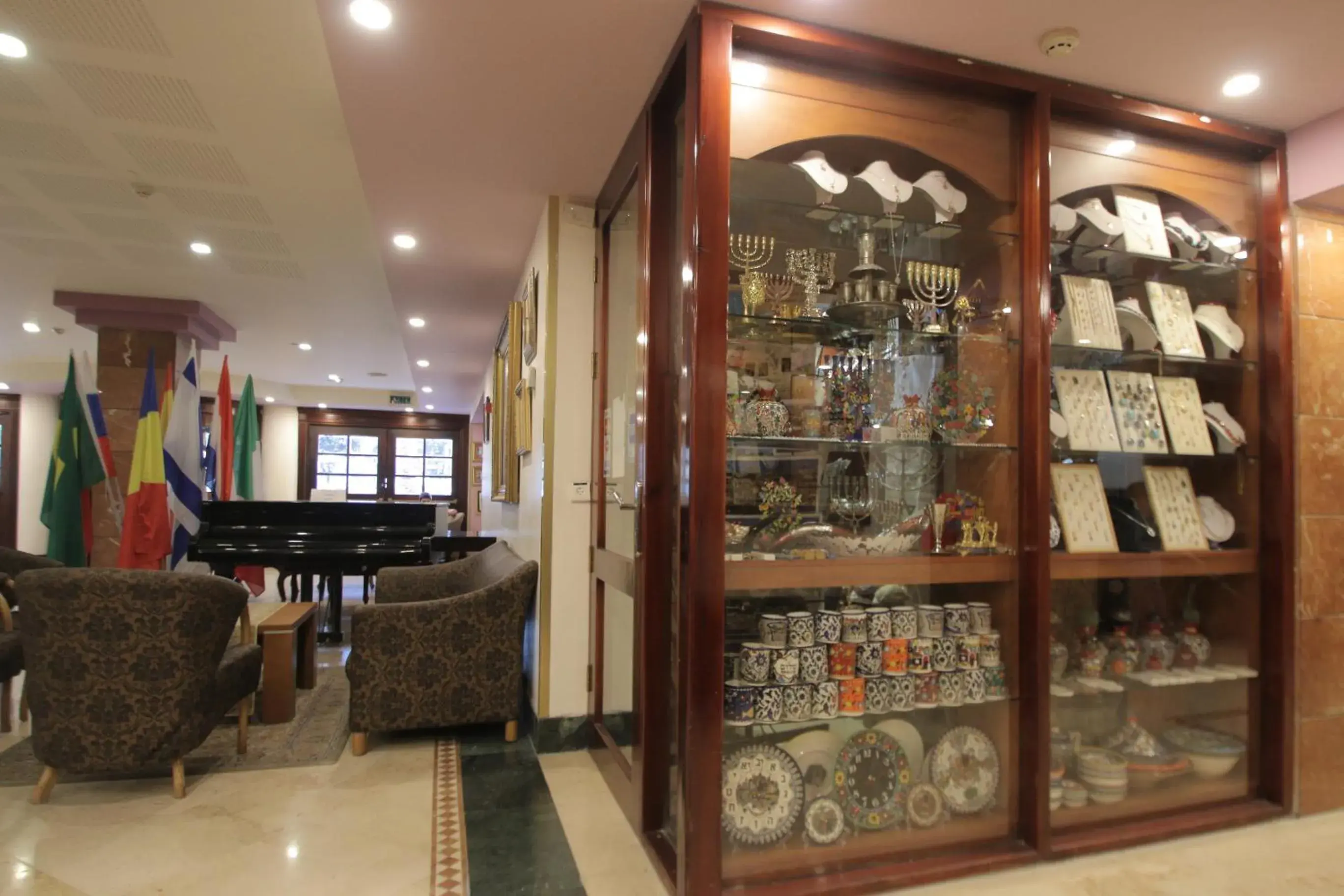 Lobby or reception in Jerusalem Gold Hotel