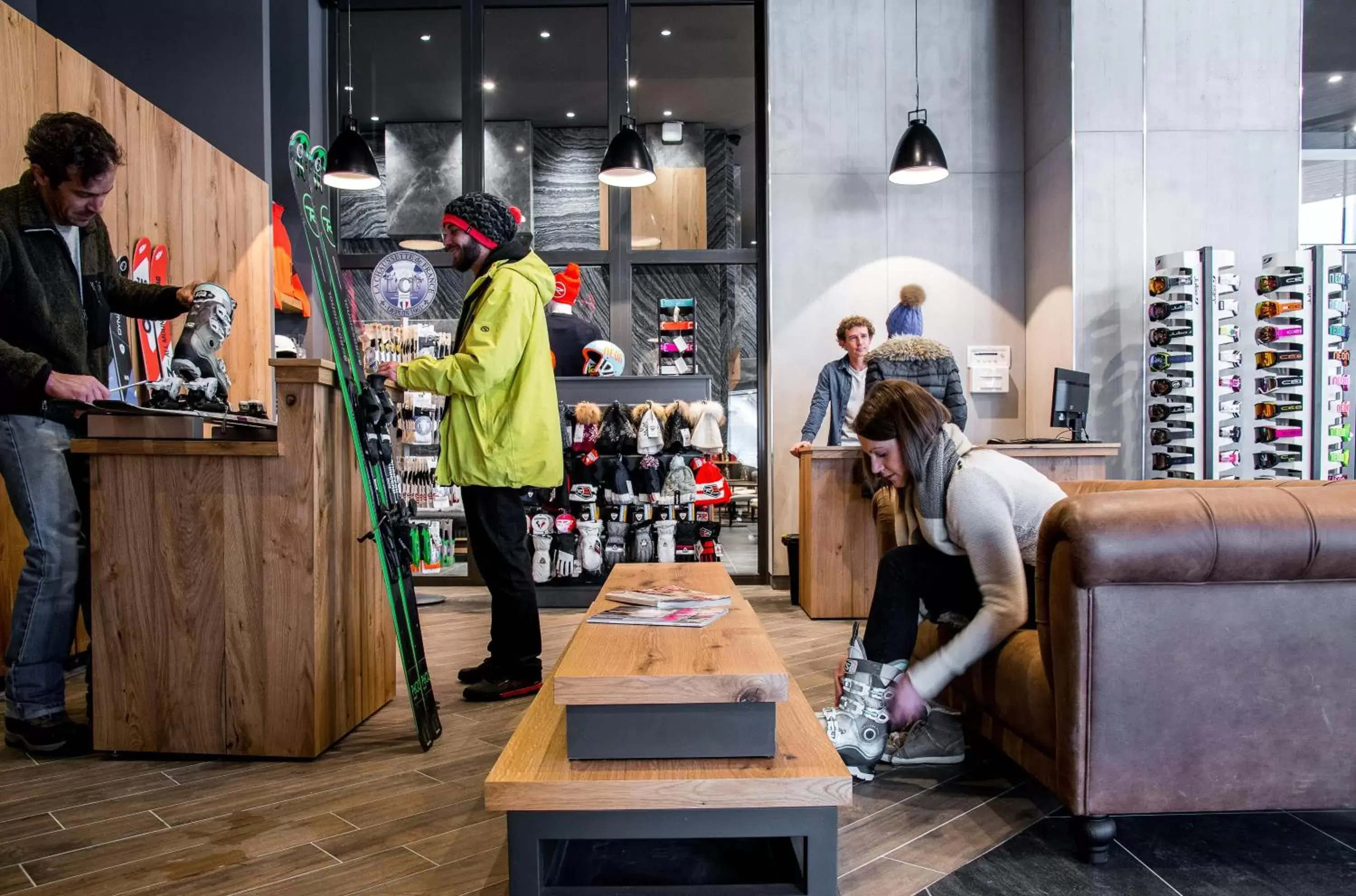On-site shops in Alpina Eclectic Hotel