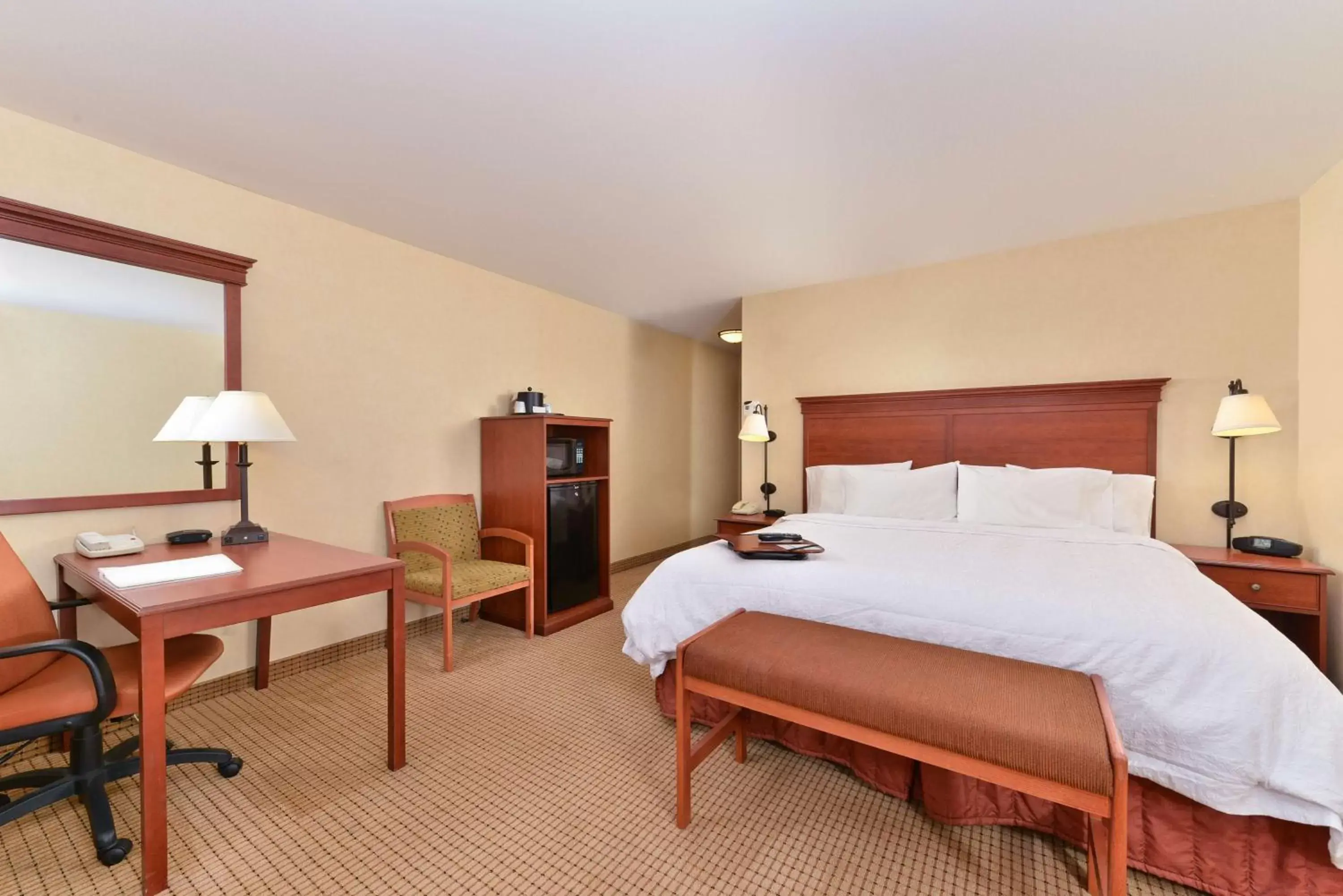 Bedroom, Bed in Hampton Inn Rock Springs