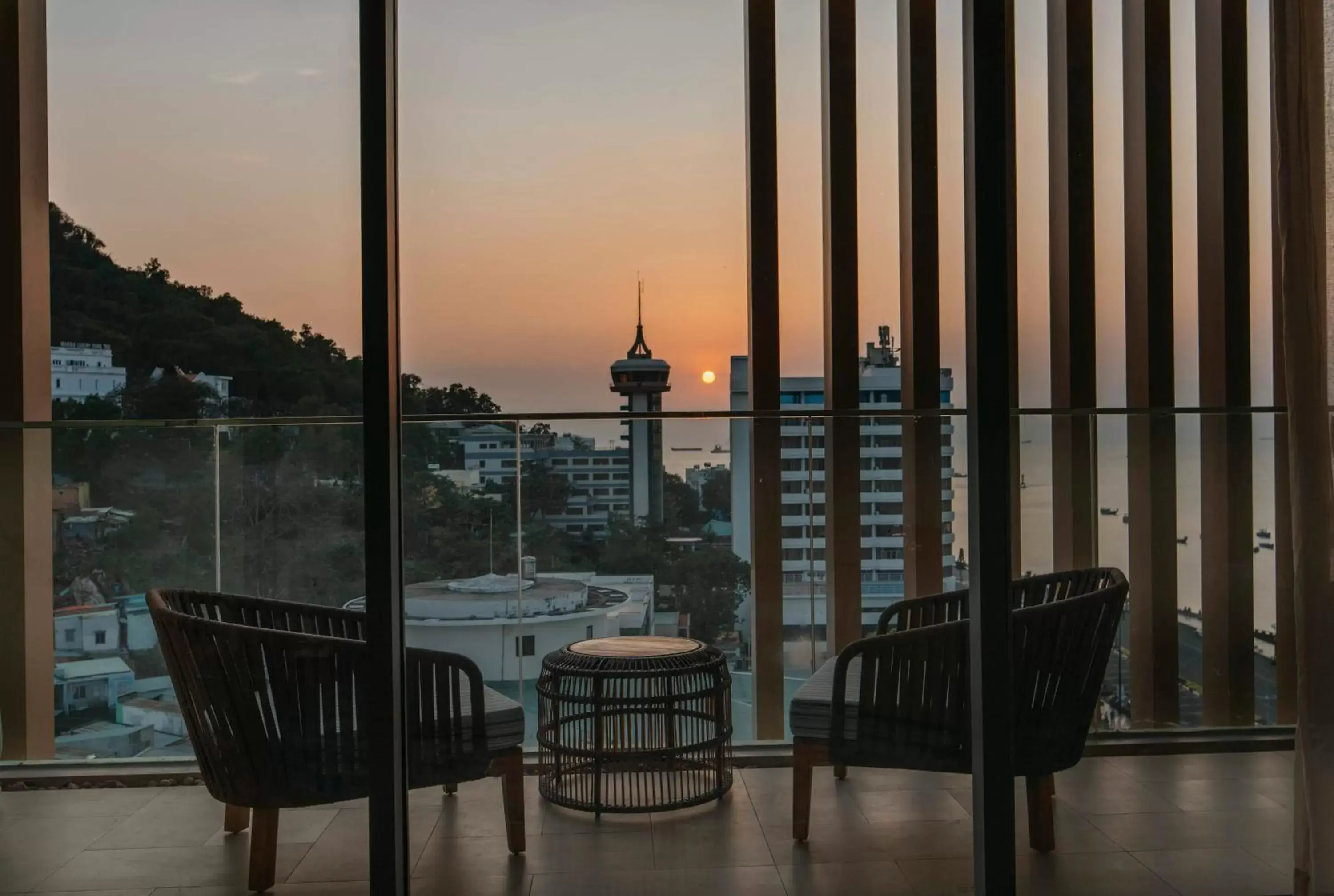 City view in Fusion Suites Vung Tau