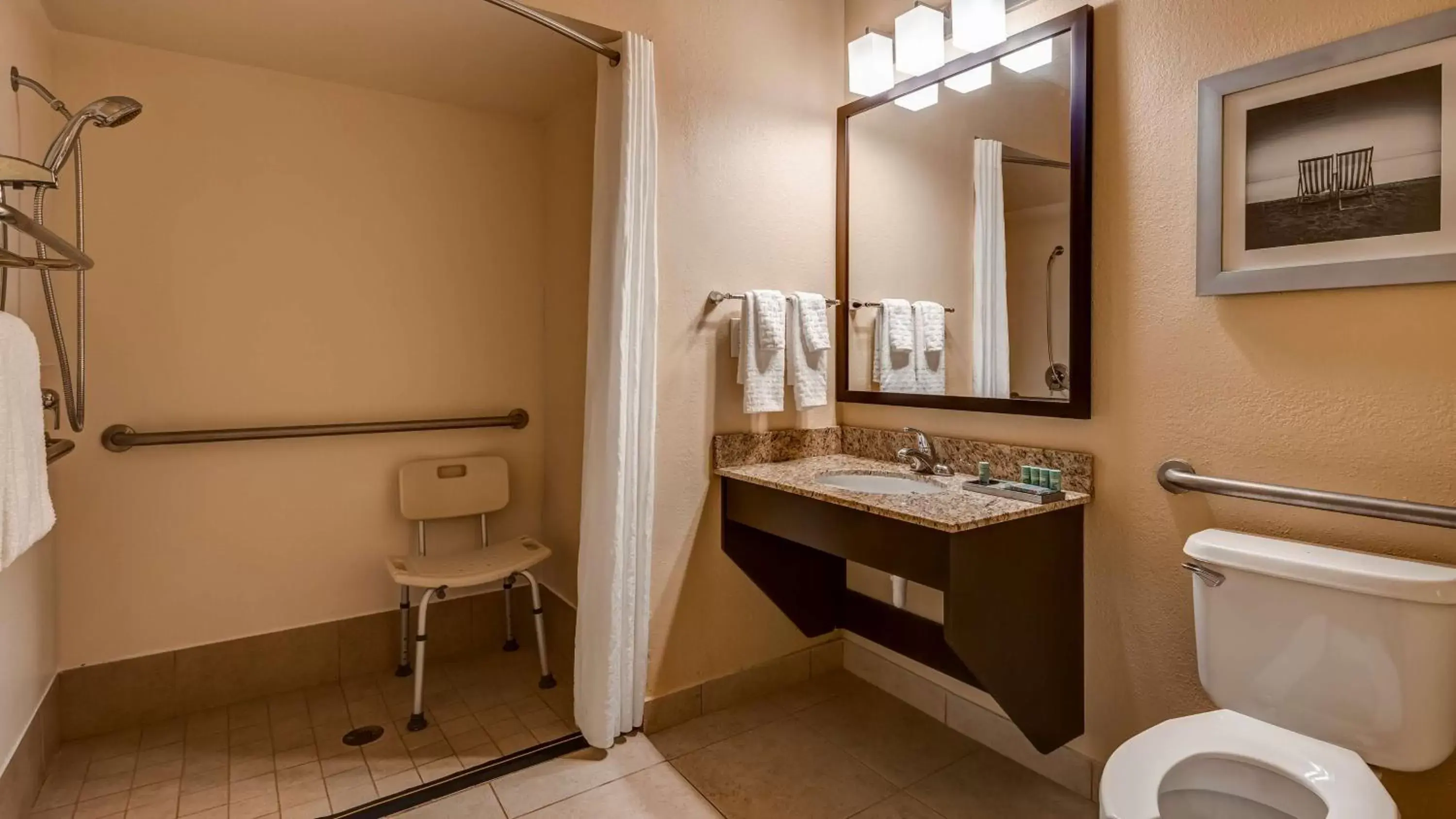 Bathroom in Best Western Naples Plaza Hotel