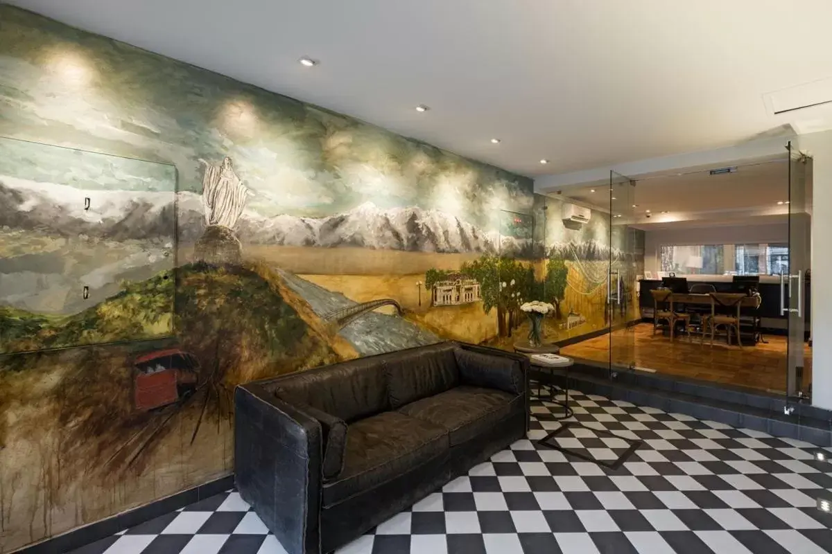 Lobby or reception in Apart Hotel B Lobby or reception in Apart Hotel B