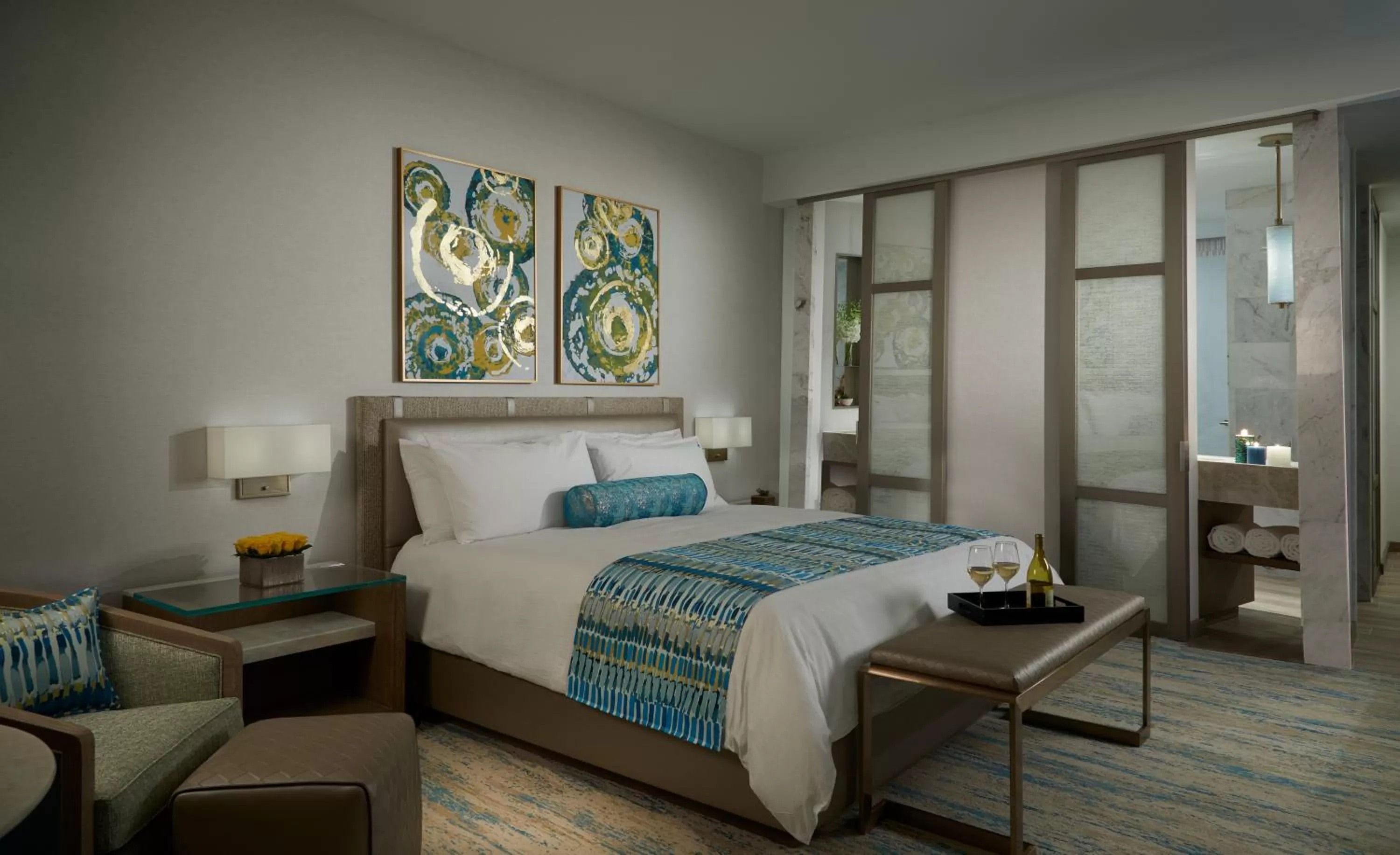 Photo of the whole room, Bed in The Guitar Hotel at Seminole Hard Rock Hotel & Casino