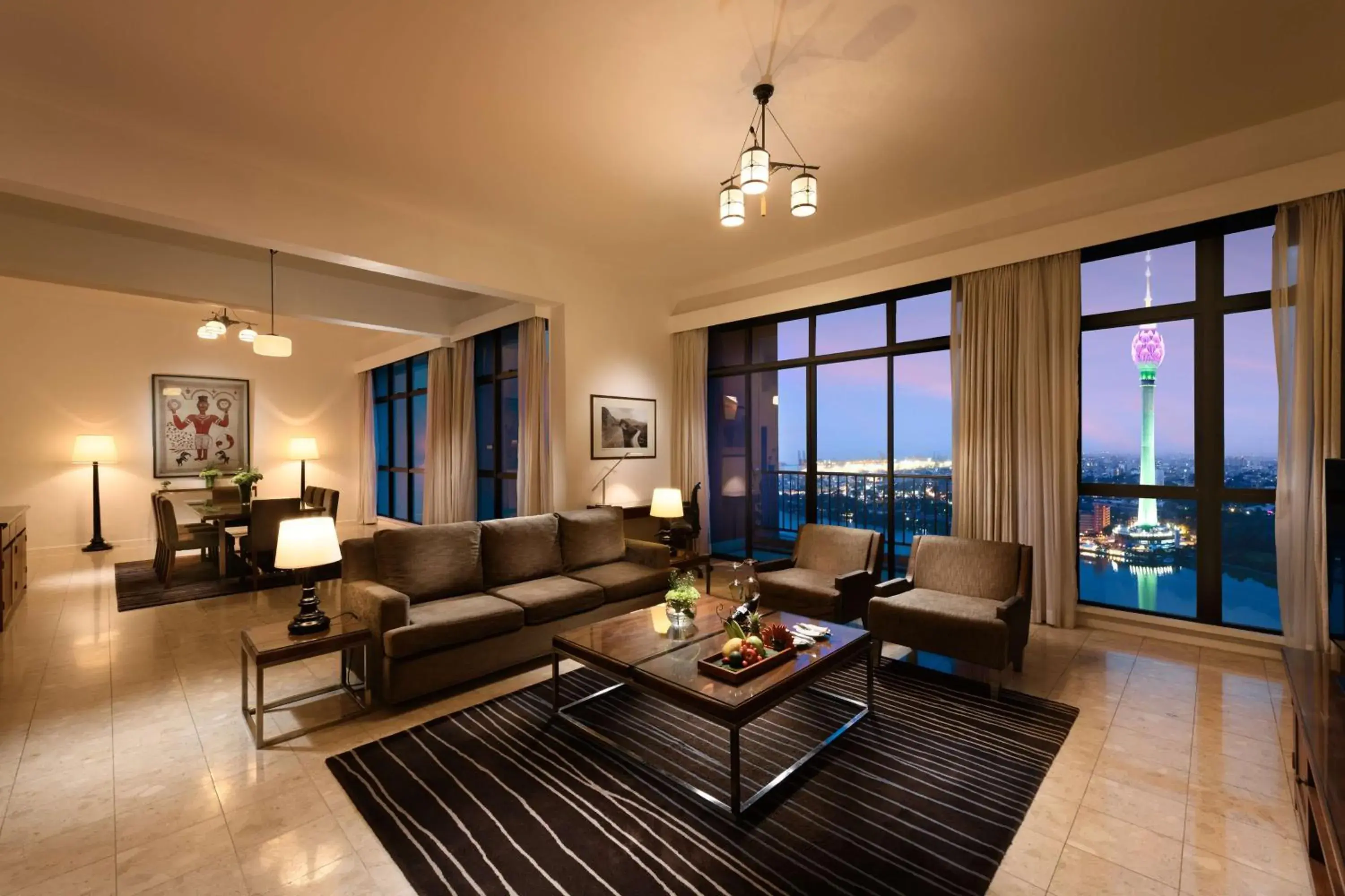 Living room, Seating Area in Hilton Colombo Residence