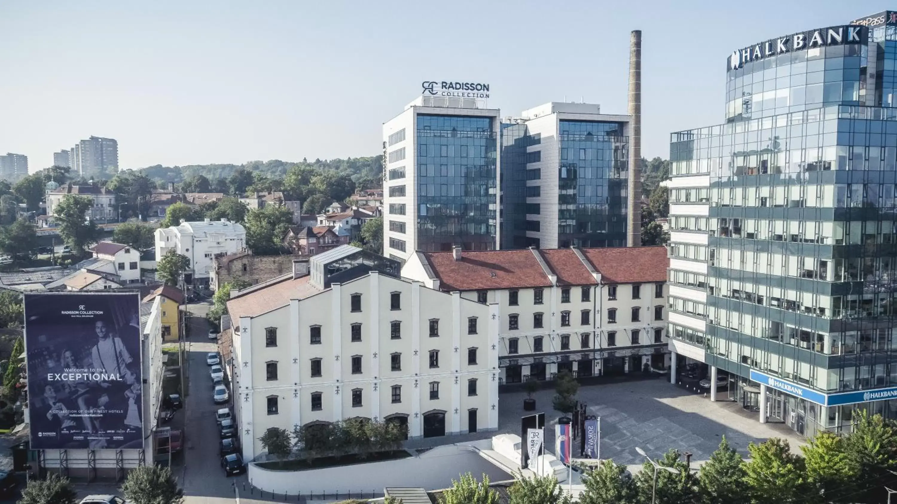 Property building in Radisson Collection Hotel, Old Mill Belgrade