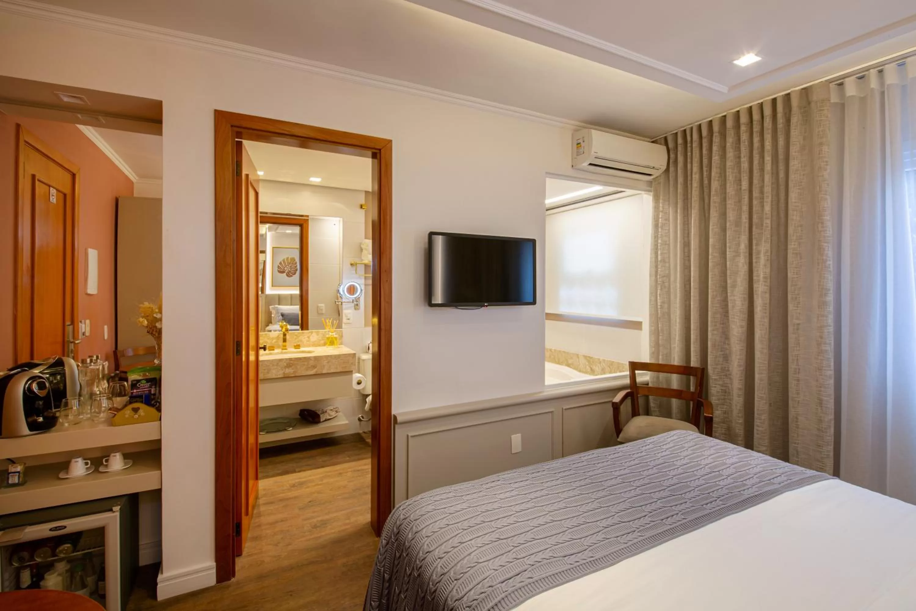 Bed in Blumen Hotel Boutique