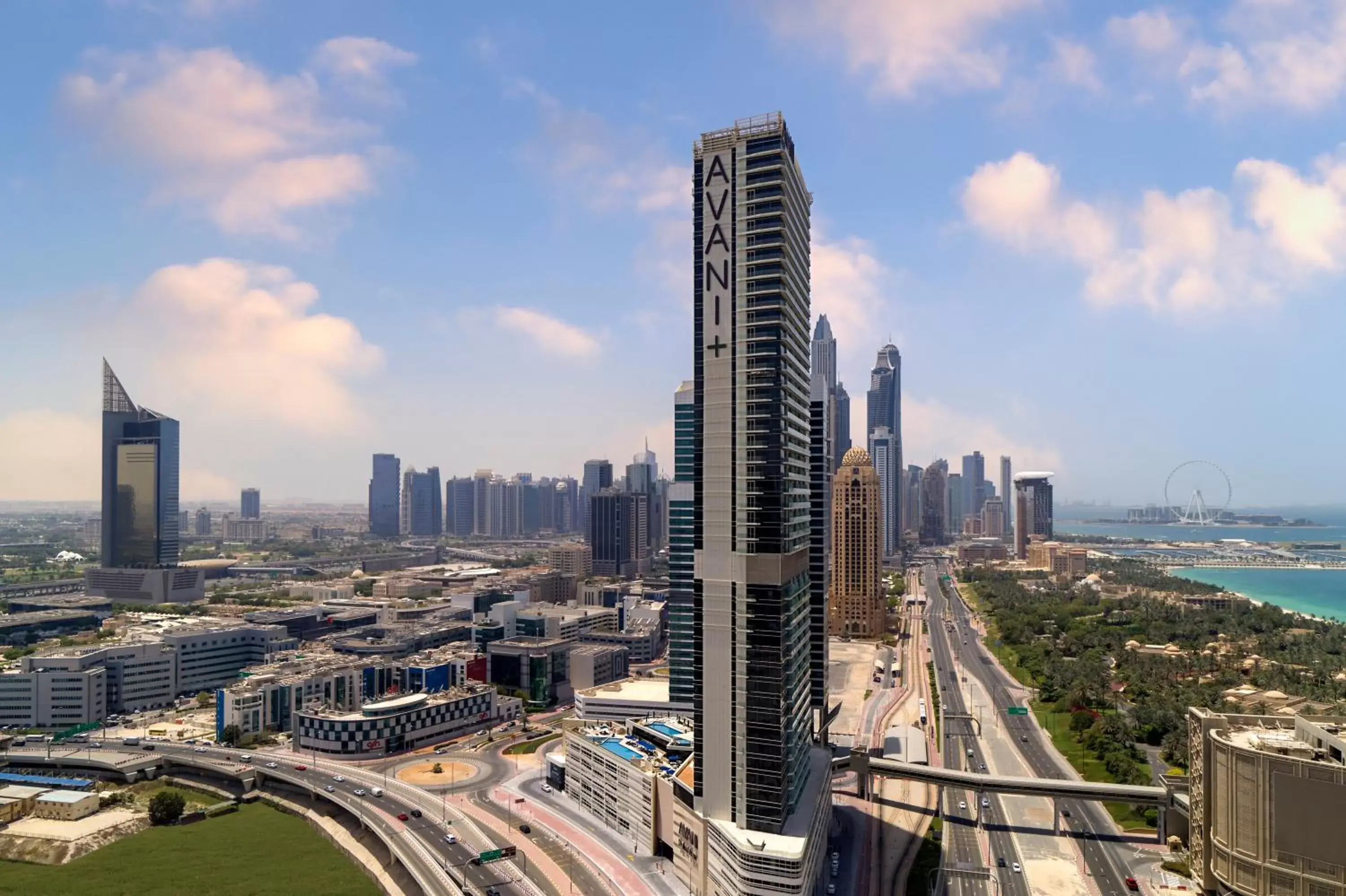 Property building in Avani Plus Palm View Dubai Hotel & Suites