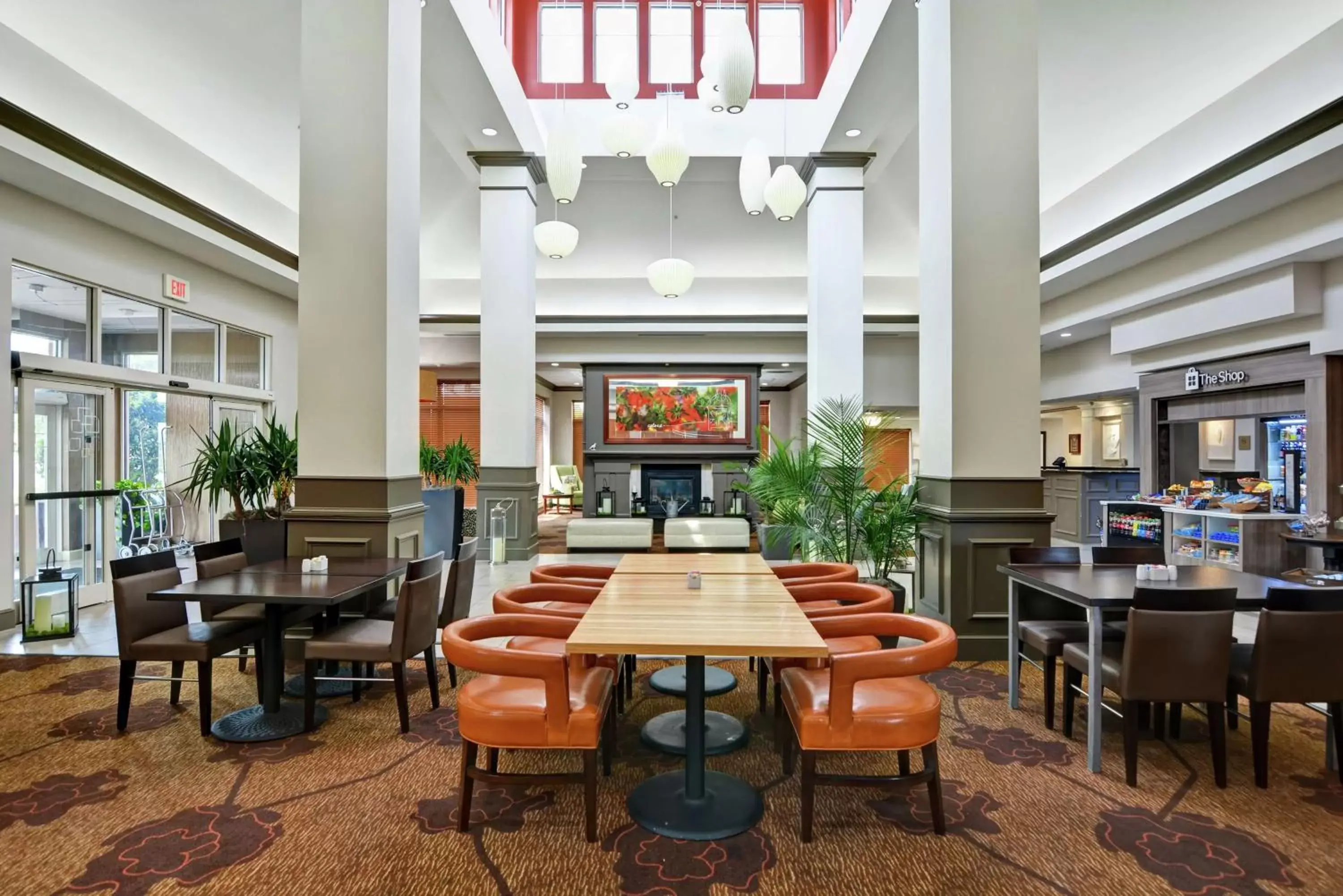 Lobby or reception, Restaurant/Places to Eat in Hilton Garden Inn Hattiesburg
