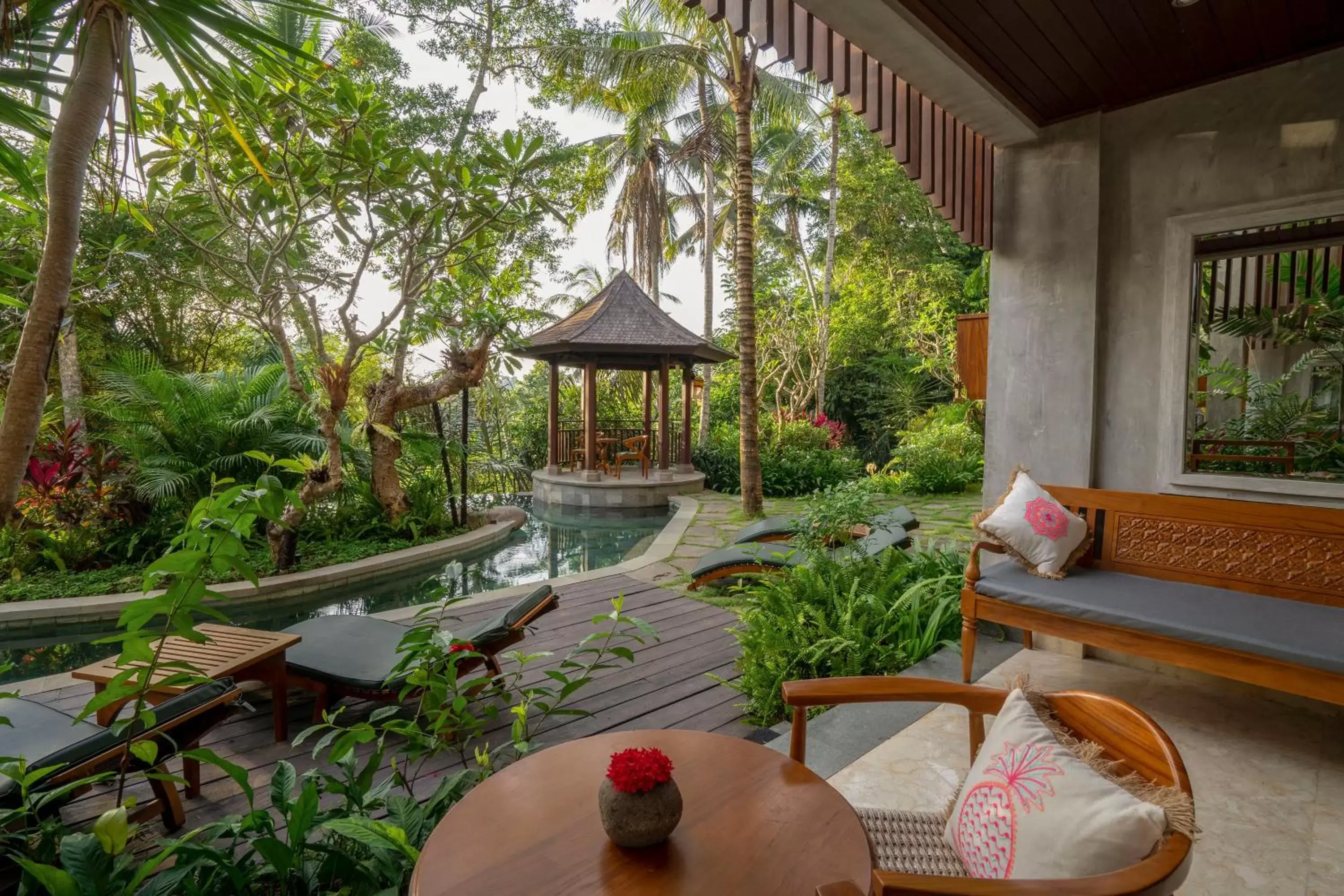 Balcony/Terrace in Arkamara Dijiwa Ubud