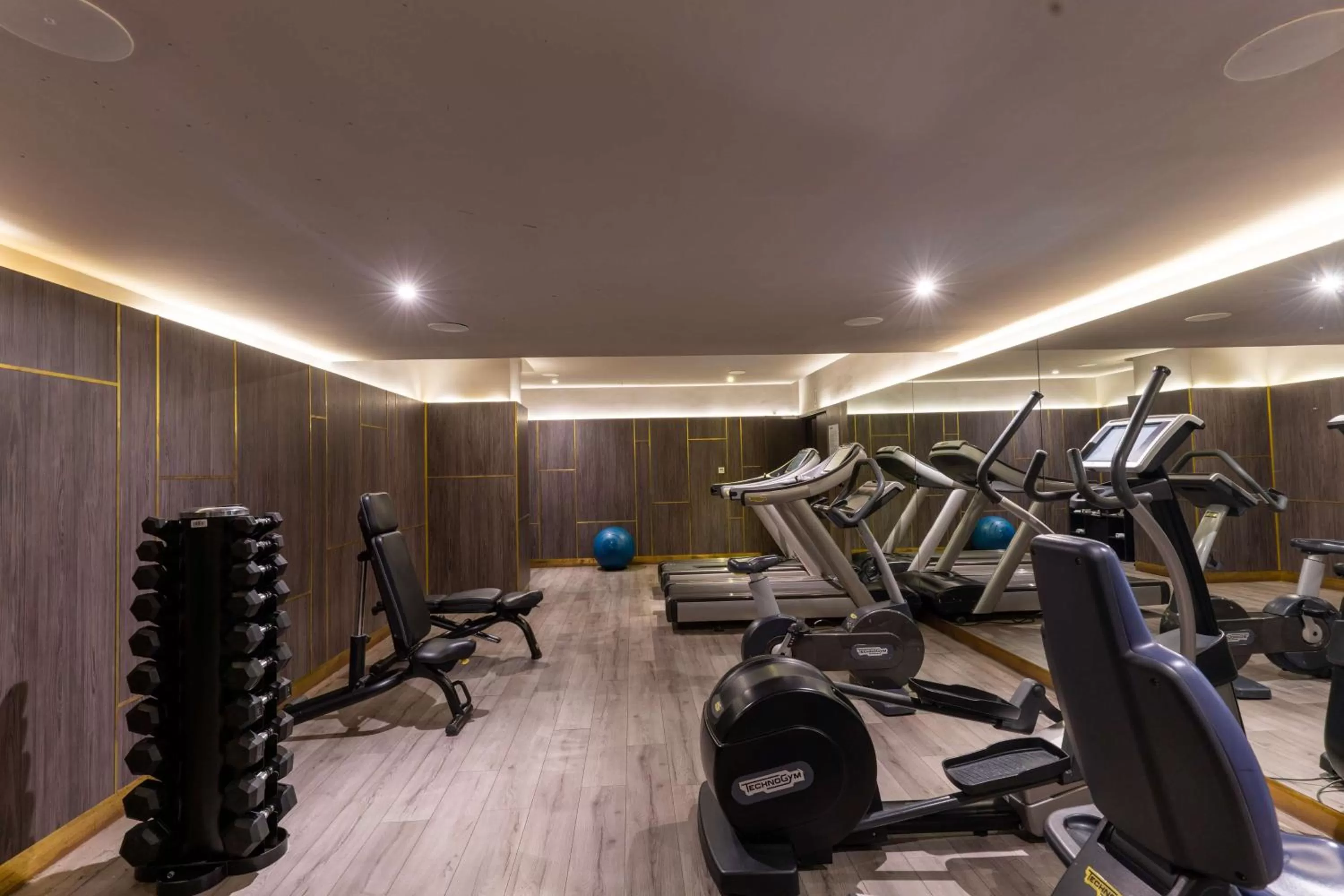 Fitness centre/facilities in Radisson Blu Hotel Casablanca City Center